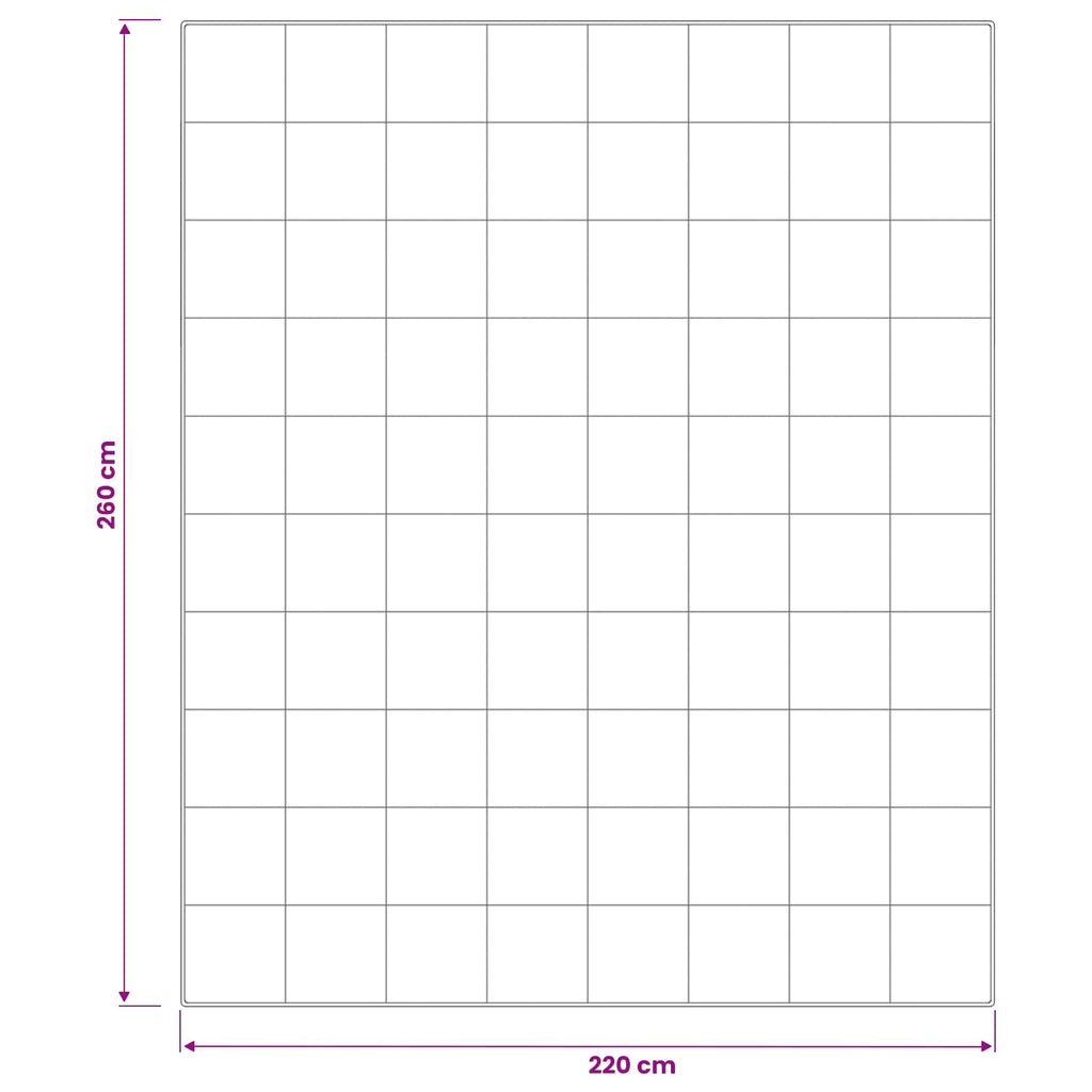 vidaXL Zestaw kołdry i poduszek 3 pcs 220 x 260 cm 4 pory roku 300 GSM