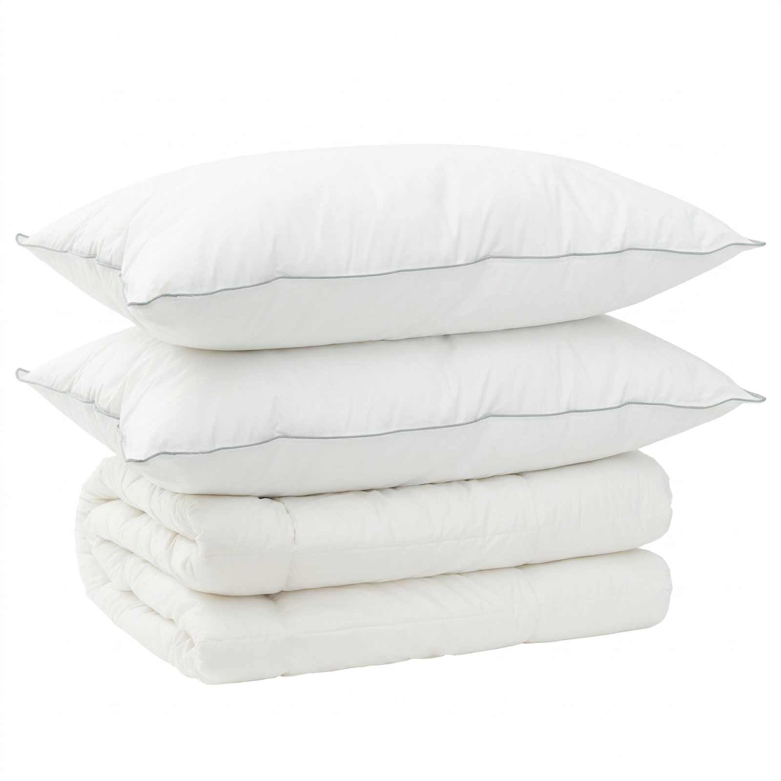 vidaXL Zestaw kołdry i poduszek 3 pcs 200x240 cm Zima 450 GSM Wełna