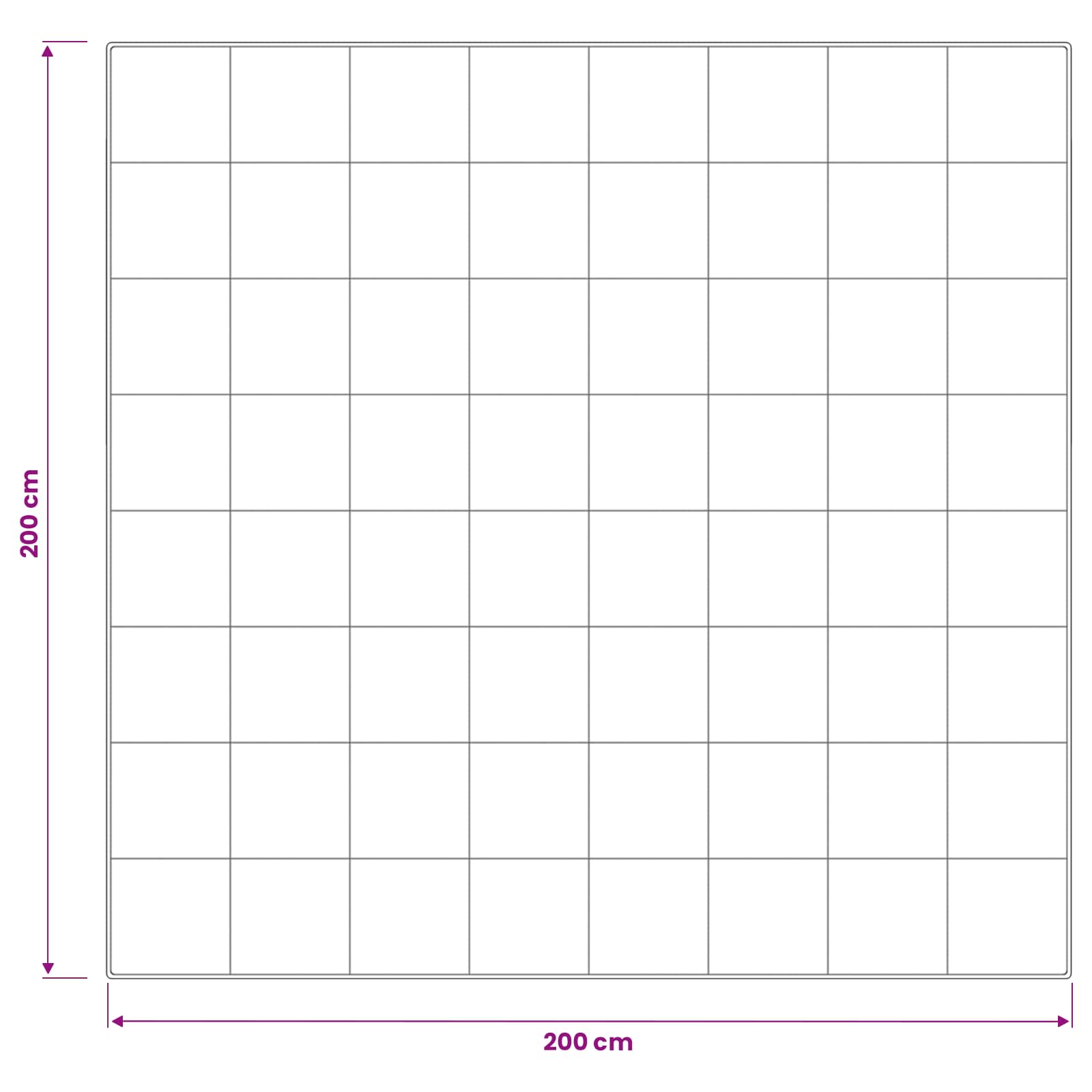 vidaXL Zestaw kołdry i poduszek 3 pcs 200x200 cm 4 pory roku Wełna