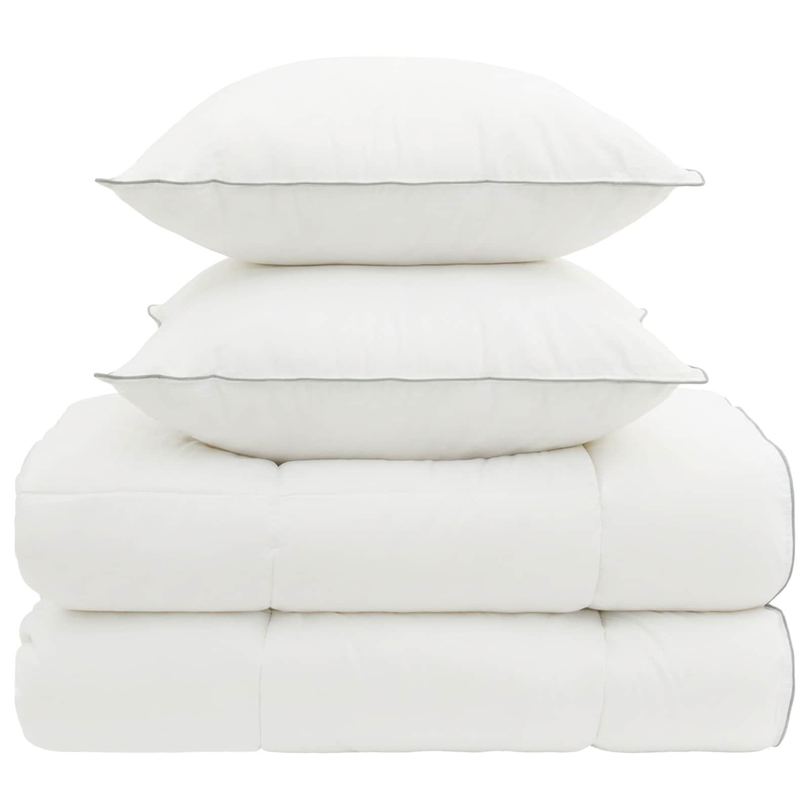 vidaXL Zestaw kołdry i poduszek 3 pcs 220x260 cm 4 pory roku Wełna