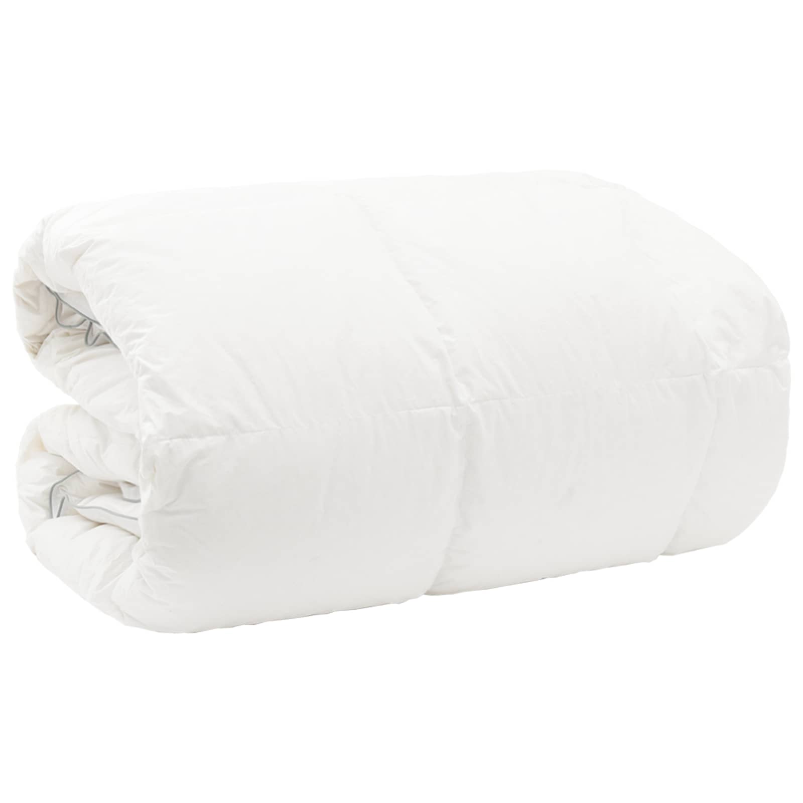 vidaXL Kołdra FULDA 200 x 240 cm Zima 300 GSM 90% puch gęsi Biały