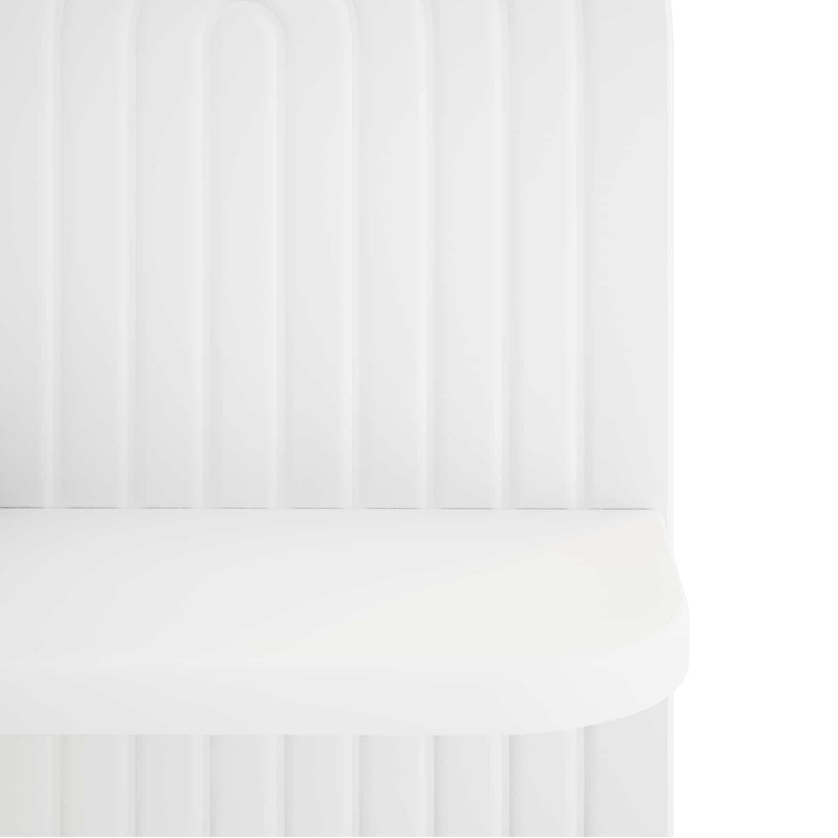 vidaXL Półka ścienna 2 szt. Biały 23 x 13.5 x 37.5 cm