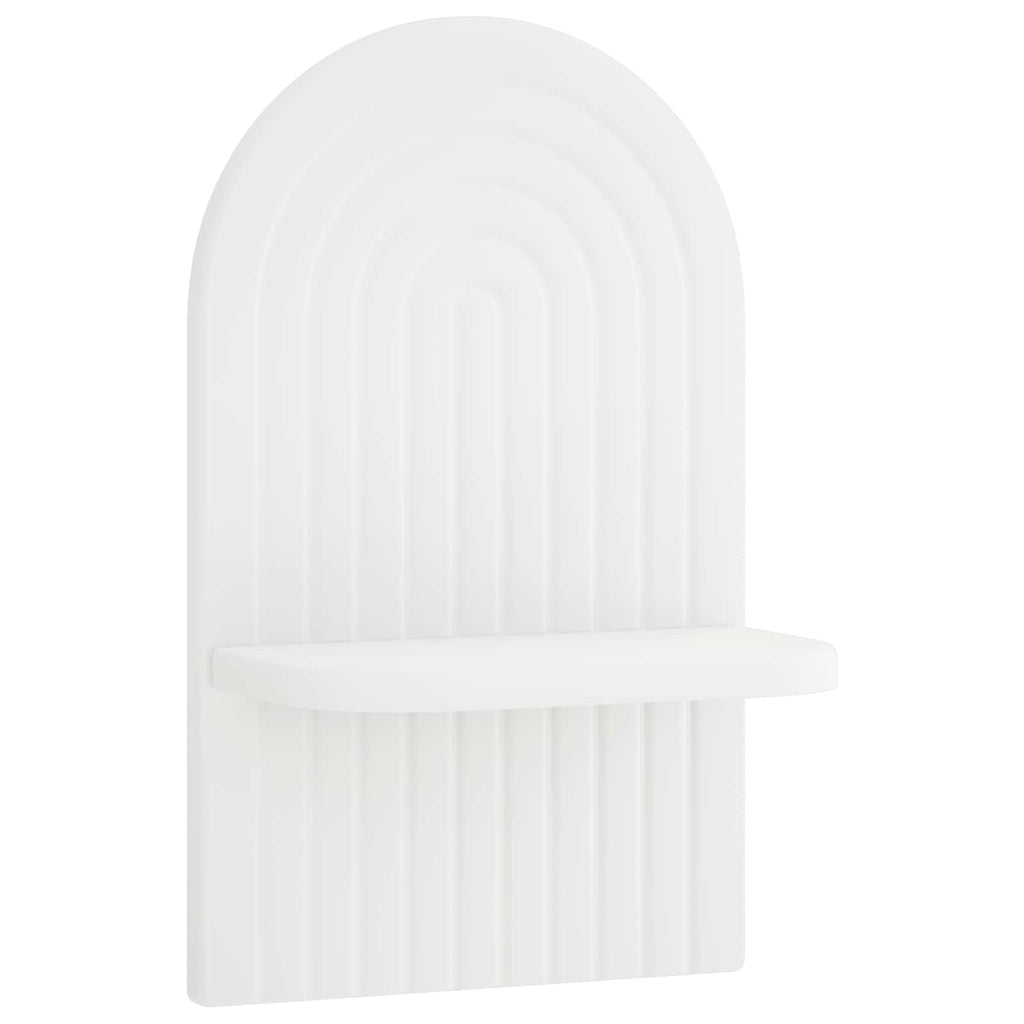 vidaXL Półka ścienna 2 szt. Biały 23 x 13.5 x 37.5 cm