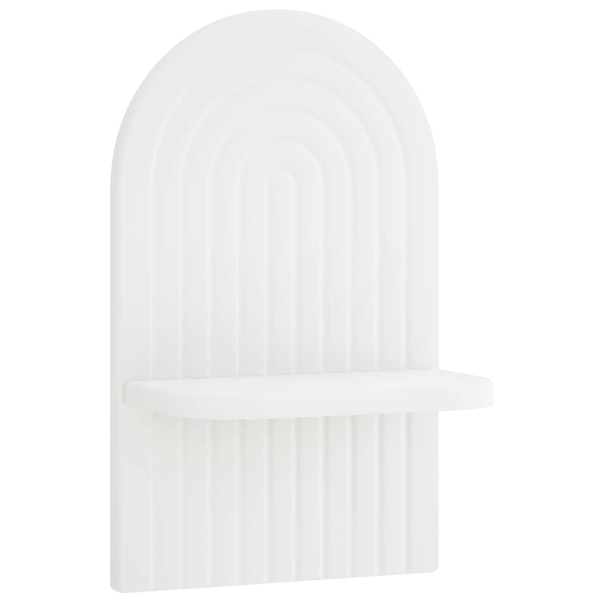 vidaXL Półka ścienna 2 szt. Biały 23 x 13.5 x 37.5 cm