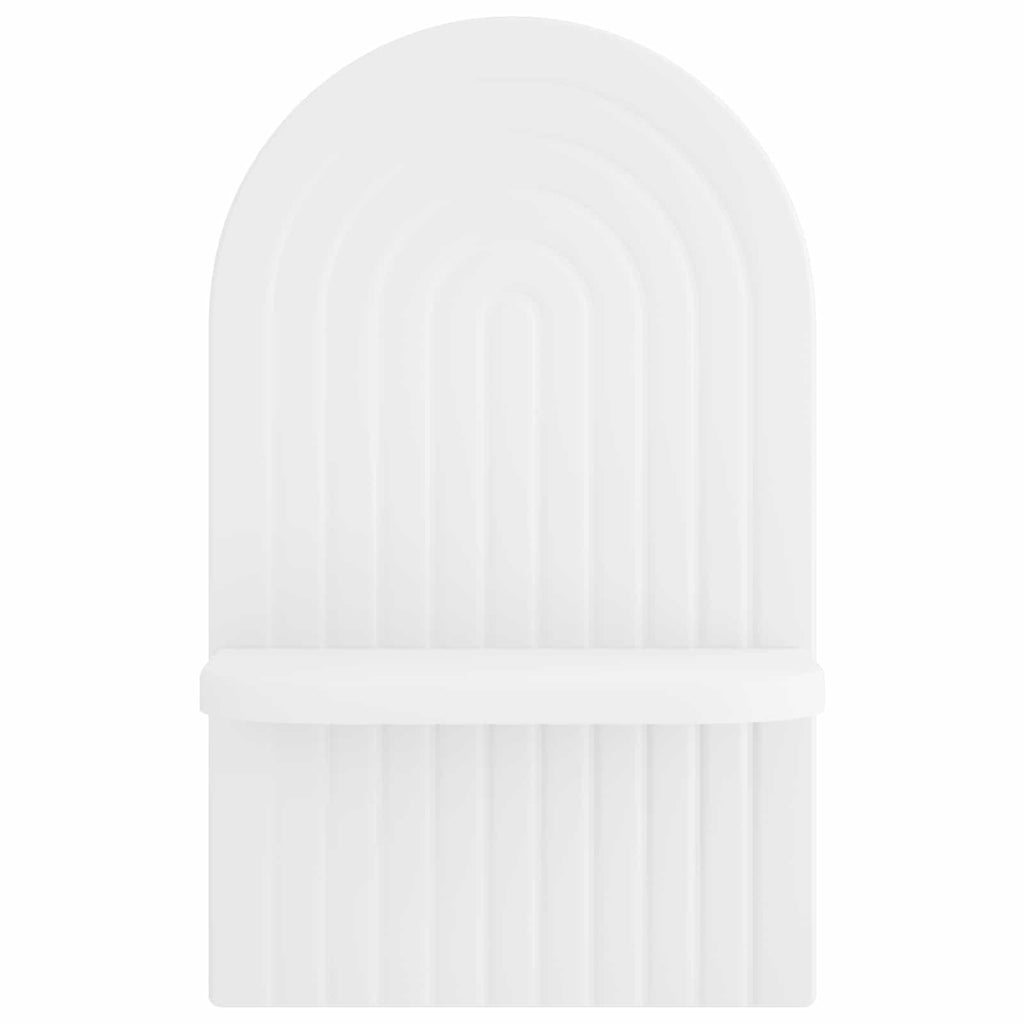 vidaXL Półka ścienna 2 szt. Biały 23 x 13.5 x 37.5 cm