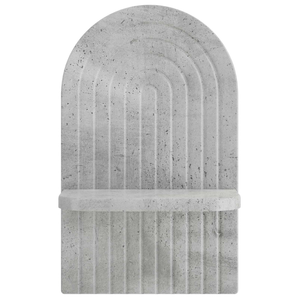 vidaXL Półka ścienna 2 szt. Betonowy szary 23 x 13.5 x 37.5 cm
