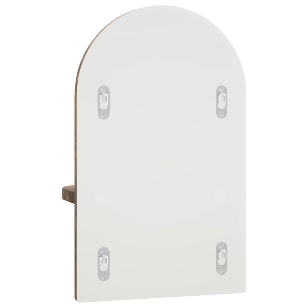 vidaXL Półka ścienna 2 szt. Dąb wędzony 23 x 13.5 x 37.5 cm