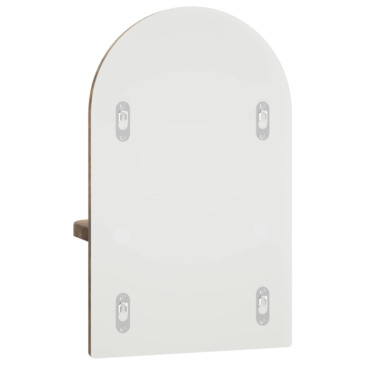 vidaXL Półka ścienna 2 szt. Dąb wędzony 23 x 13.5 x 37.5 cm