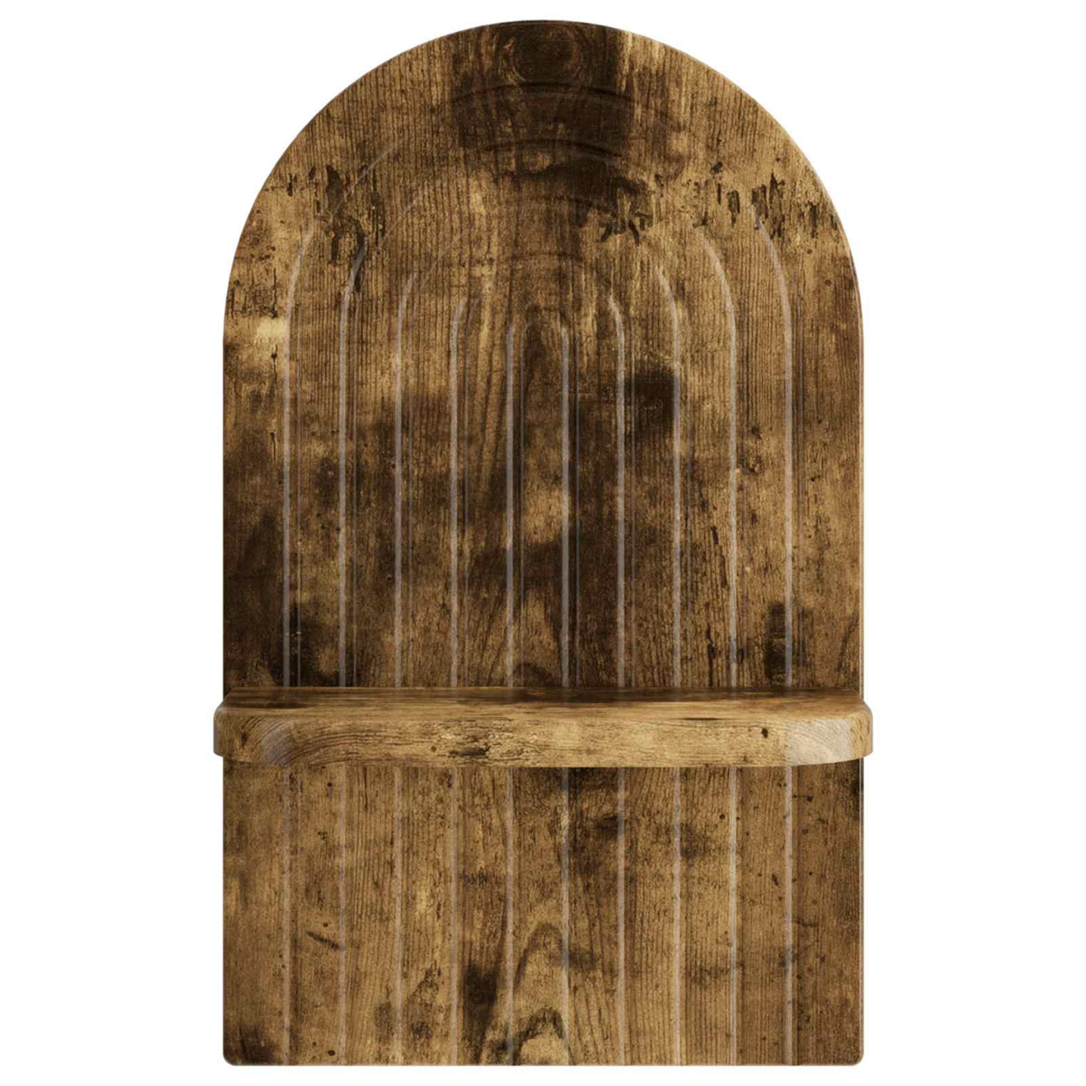 vidaXL Półka ścienna 2 szt. Dąb wędzony 23 x 13.5 x 37.5 cm