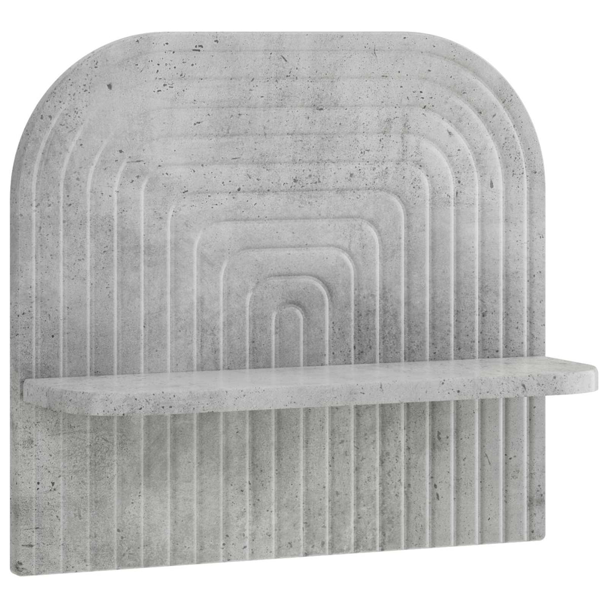 vidaXL Półka ścienna 2 szt. Betonowy szary 41 x 13,5 x 37,5 cm