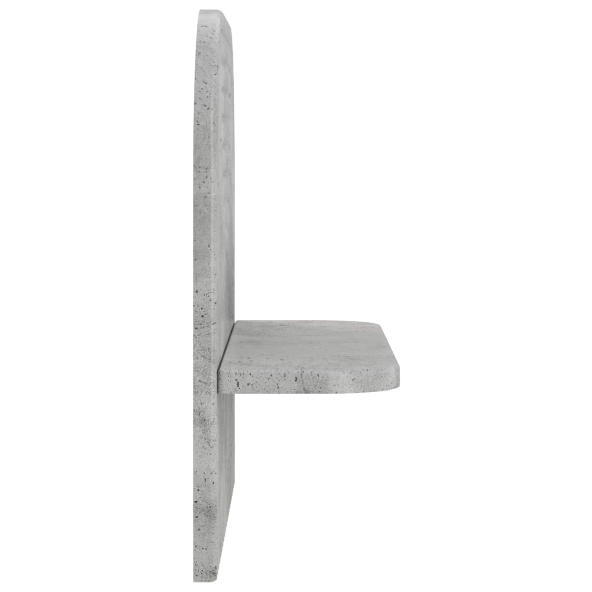 vidaXL Półka ścienna 2 szt. Betonowy szary 41 x 13,5 x 37,5 cm