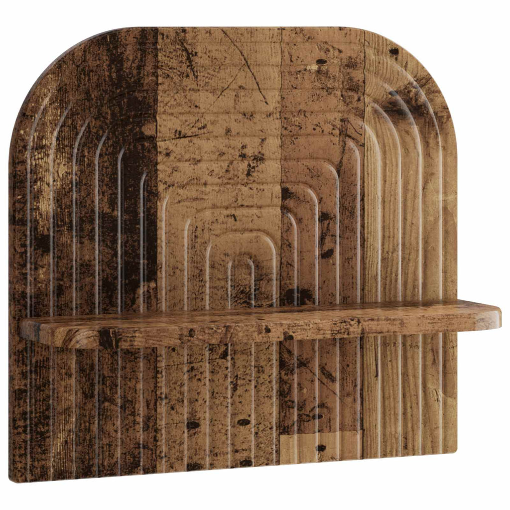vidaXL Półka ścienna 2 szt. Stare drewno 41 x 13.5 x 37.5 cm
