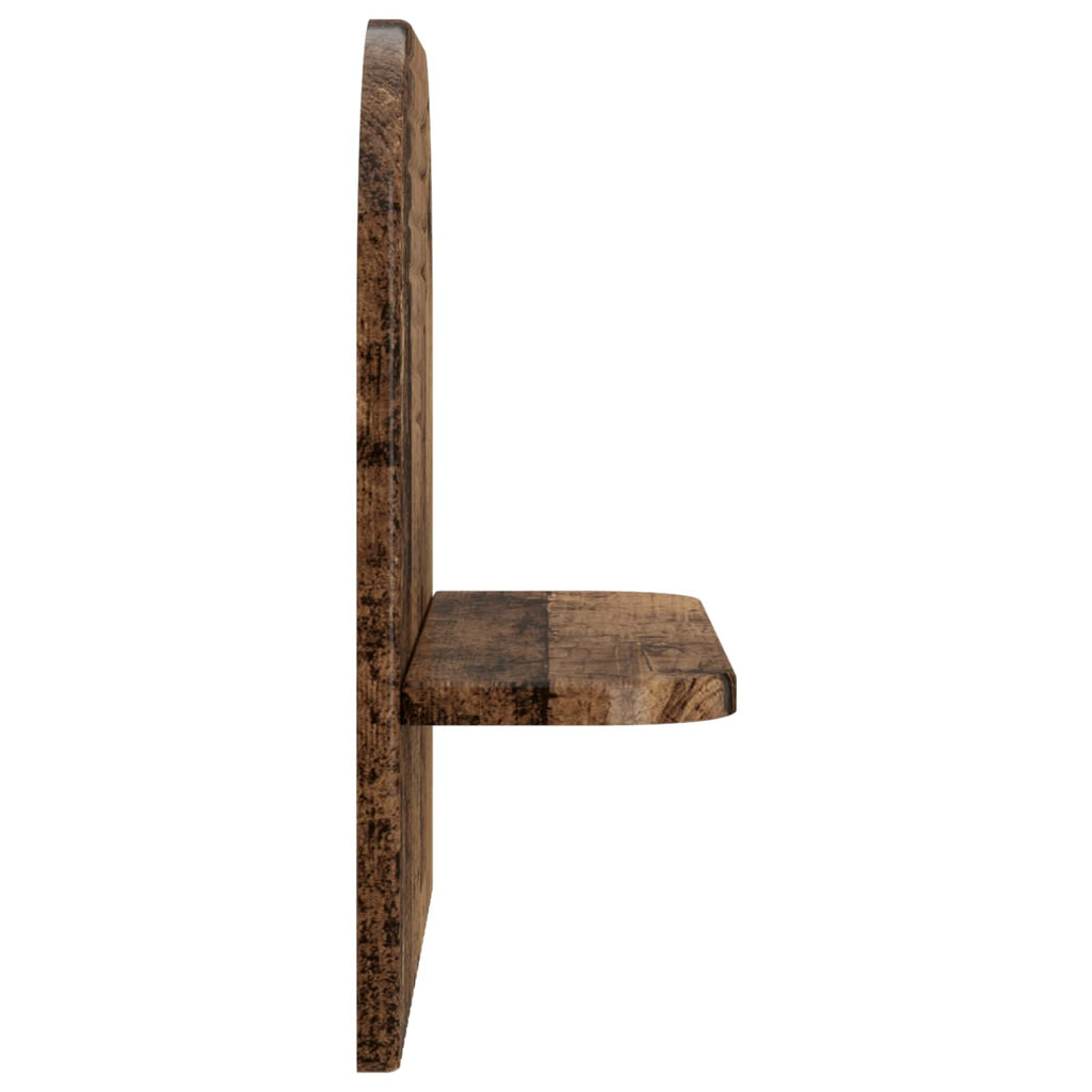 vidaXL Półka ścienna 2 szt. Stare drewno 41 x 13.5 x 37.5 cm