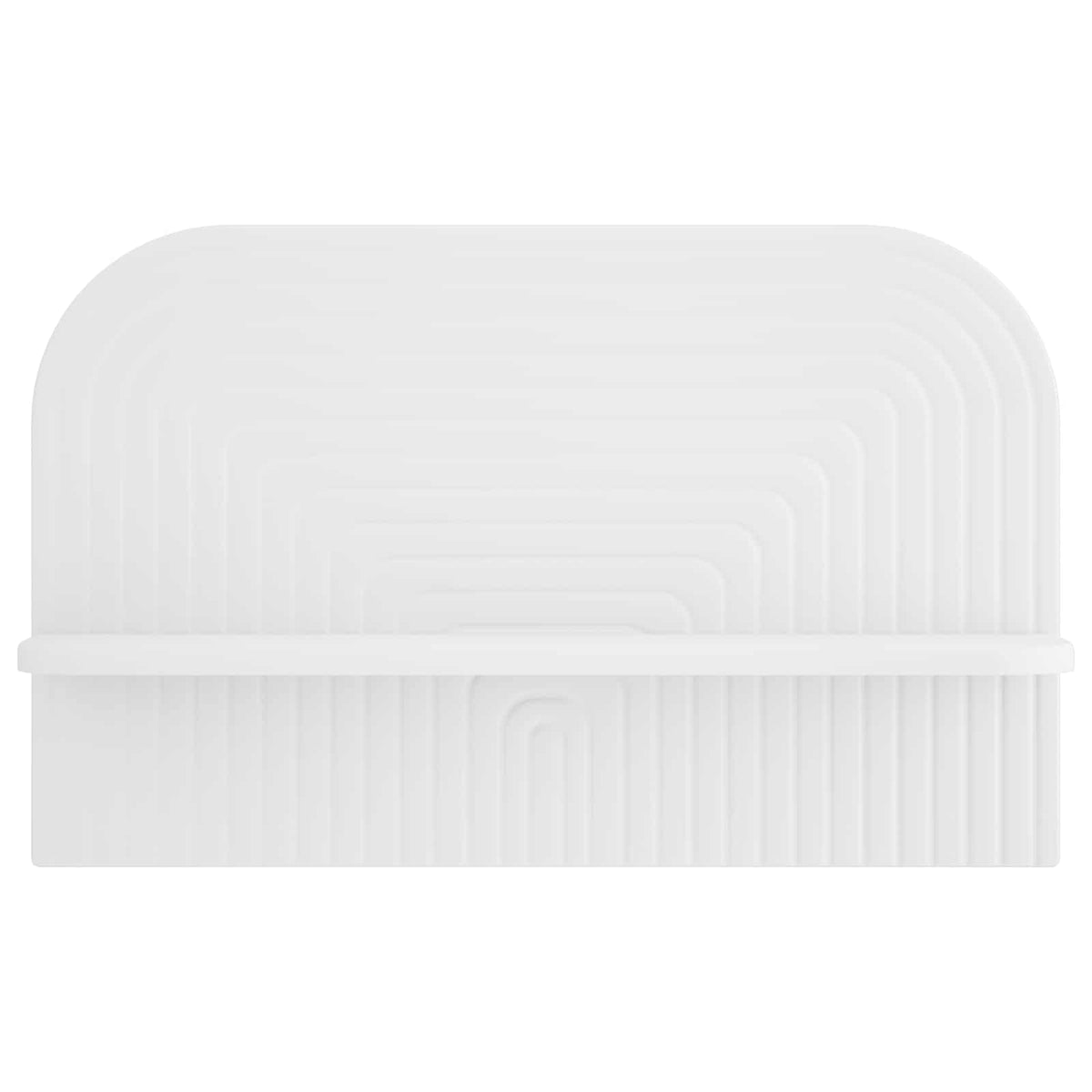 vidaXL Półka ścienna 2 szt. Biały 60 x 13.5 x 37.5 cm