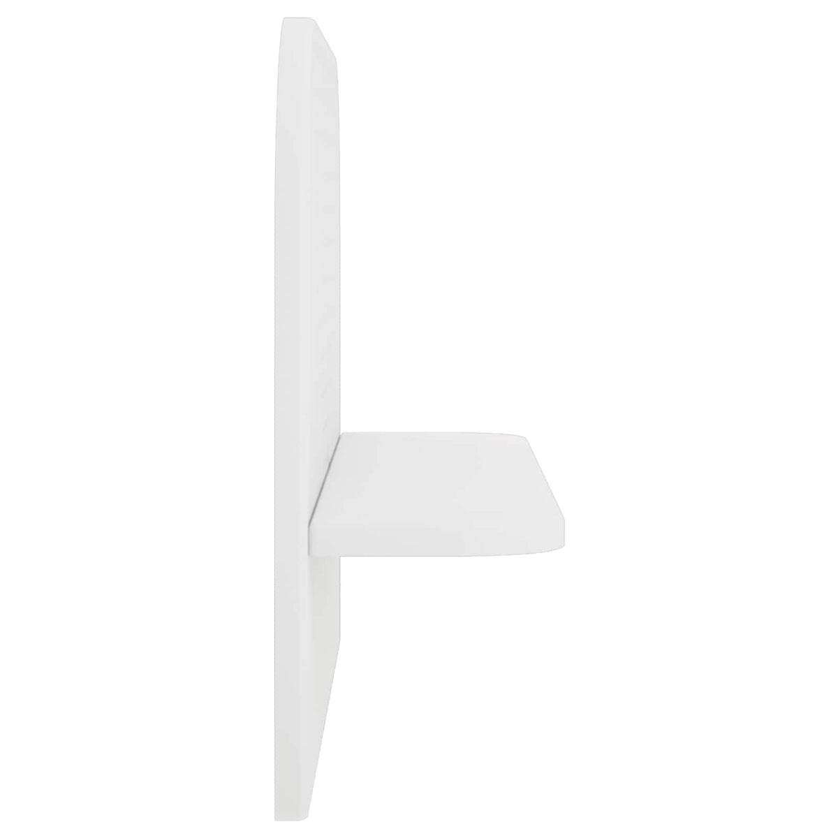 vidaXL Półka ścienna 2 szt. Biały 60 x 13.5 x 37.5 cm
