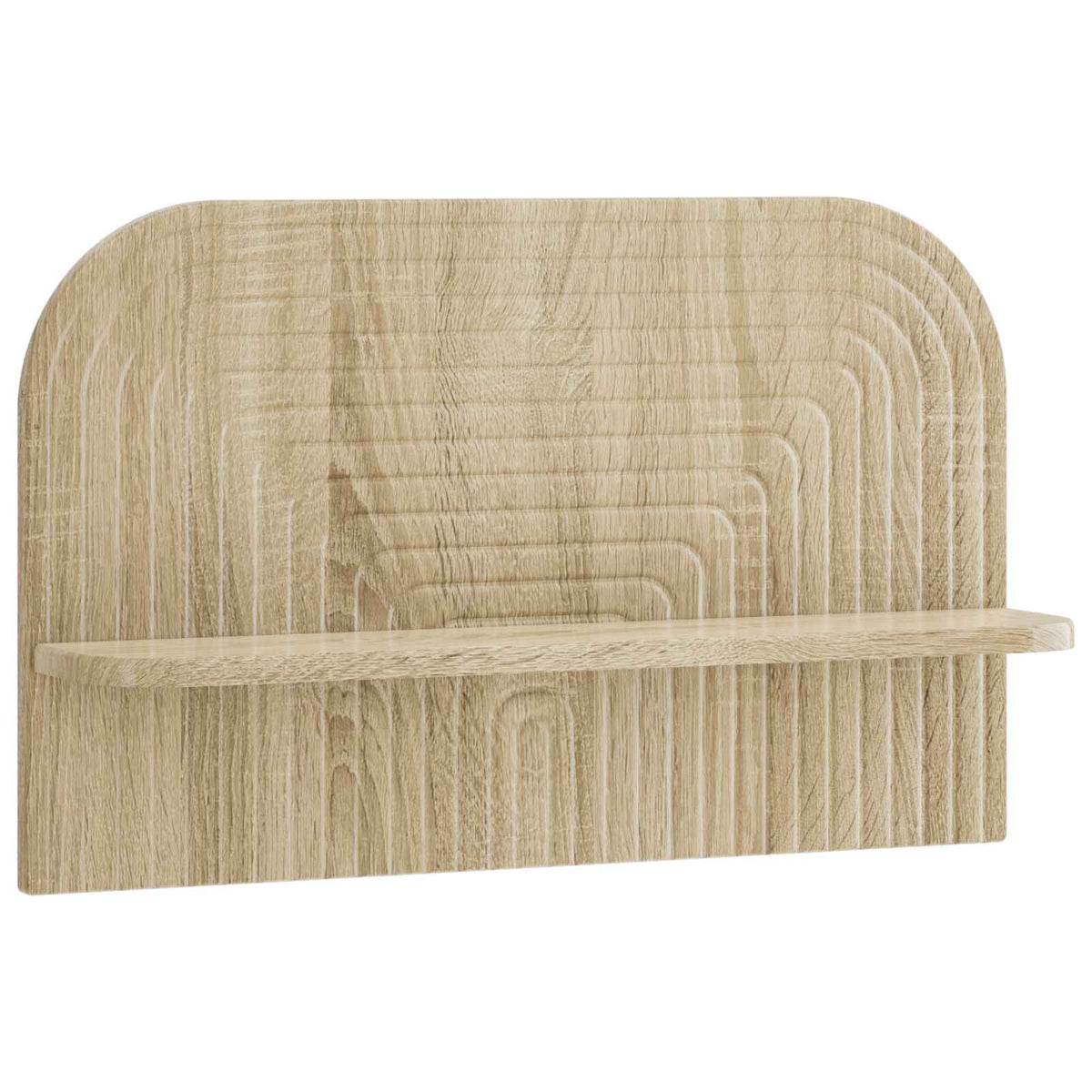 vidaXL Półka ścienna 2 szt. dąb Sonoma 60 x 13.5 x 37.5 cm