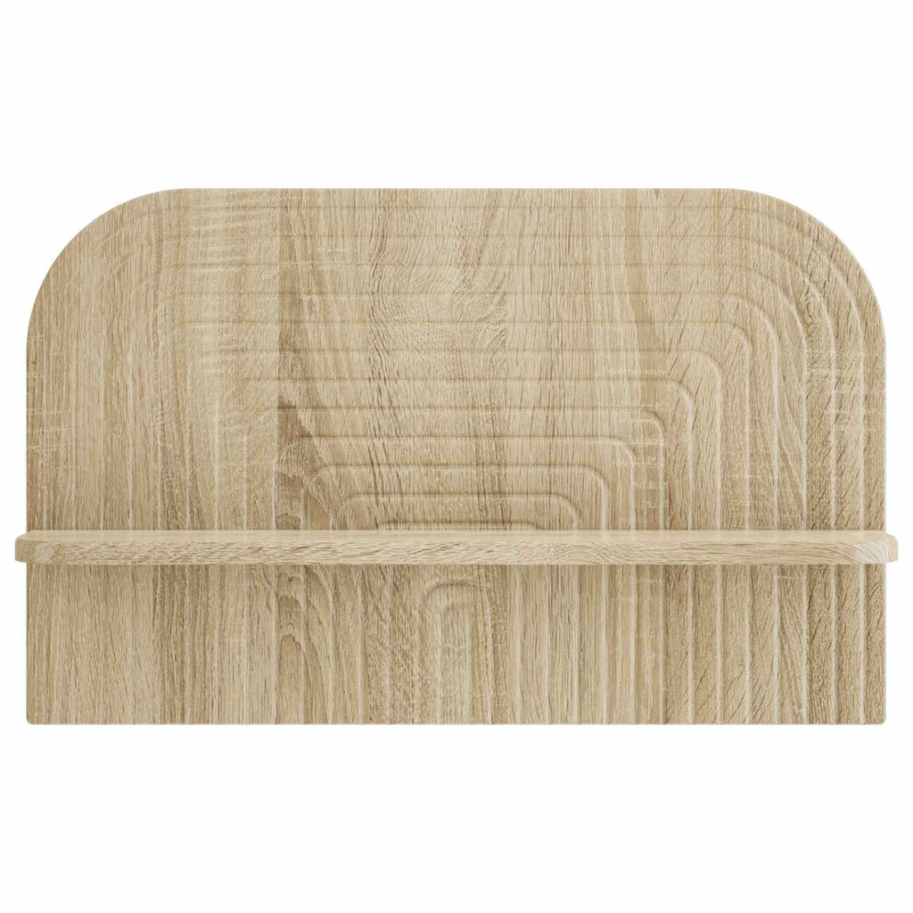 vidaXL Półka ścienna 2 szt. dąb Sonoma 60 x 13.5 x 37.5 cm