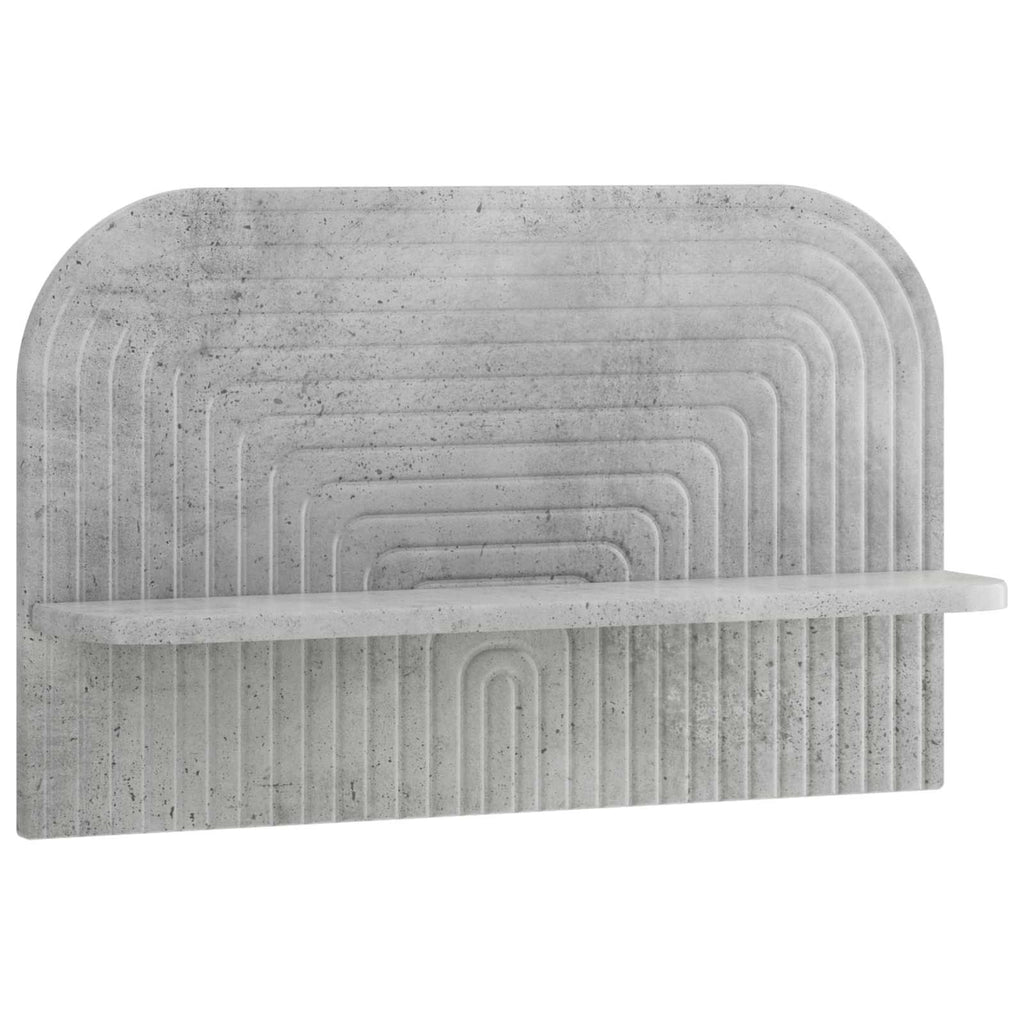 vidaXL Półka ścienna 2 szt. Betonowy szary 60 x 13,5 x 37,5 cm