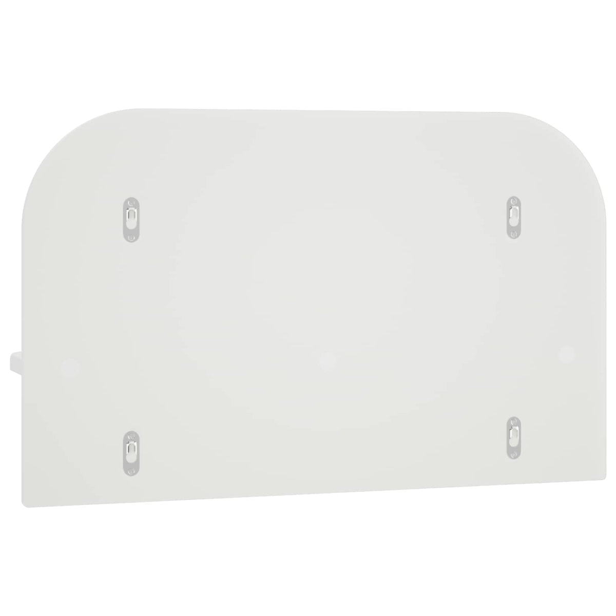vidaXL Półka ścienna 2 szt. Biały wysoki połysk 60 x 13,5 x 37,5 cm