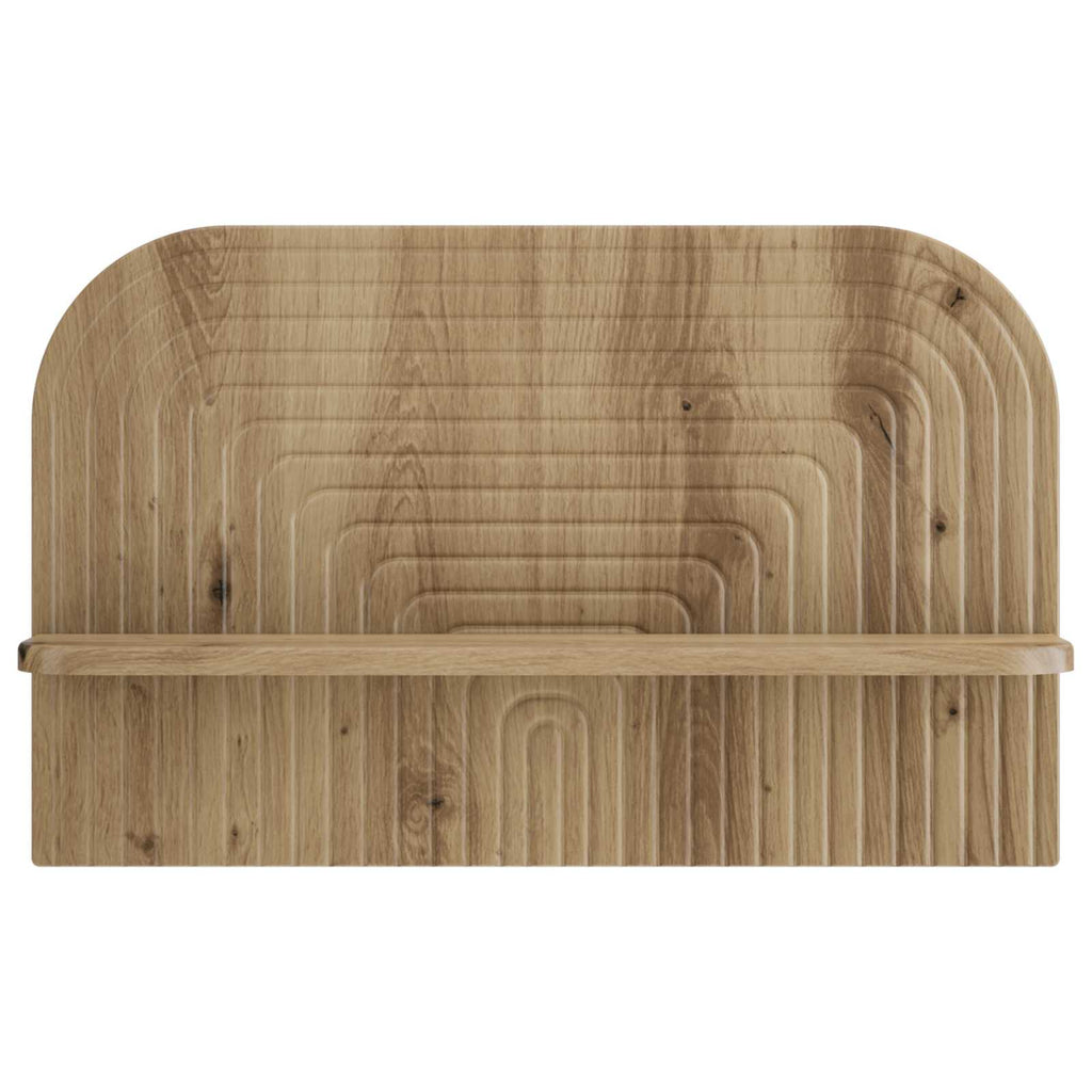 vidaXL Półka ścienna 2 szt. Dąb artisan 60 x 13.5 x 37.5 cm