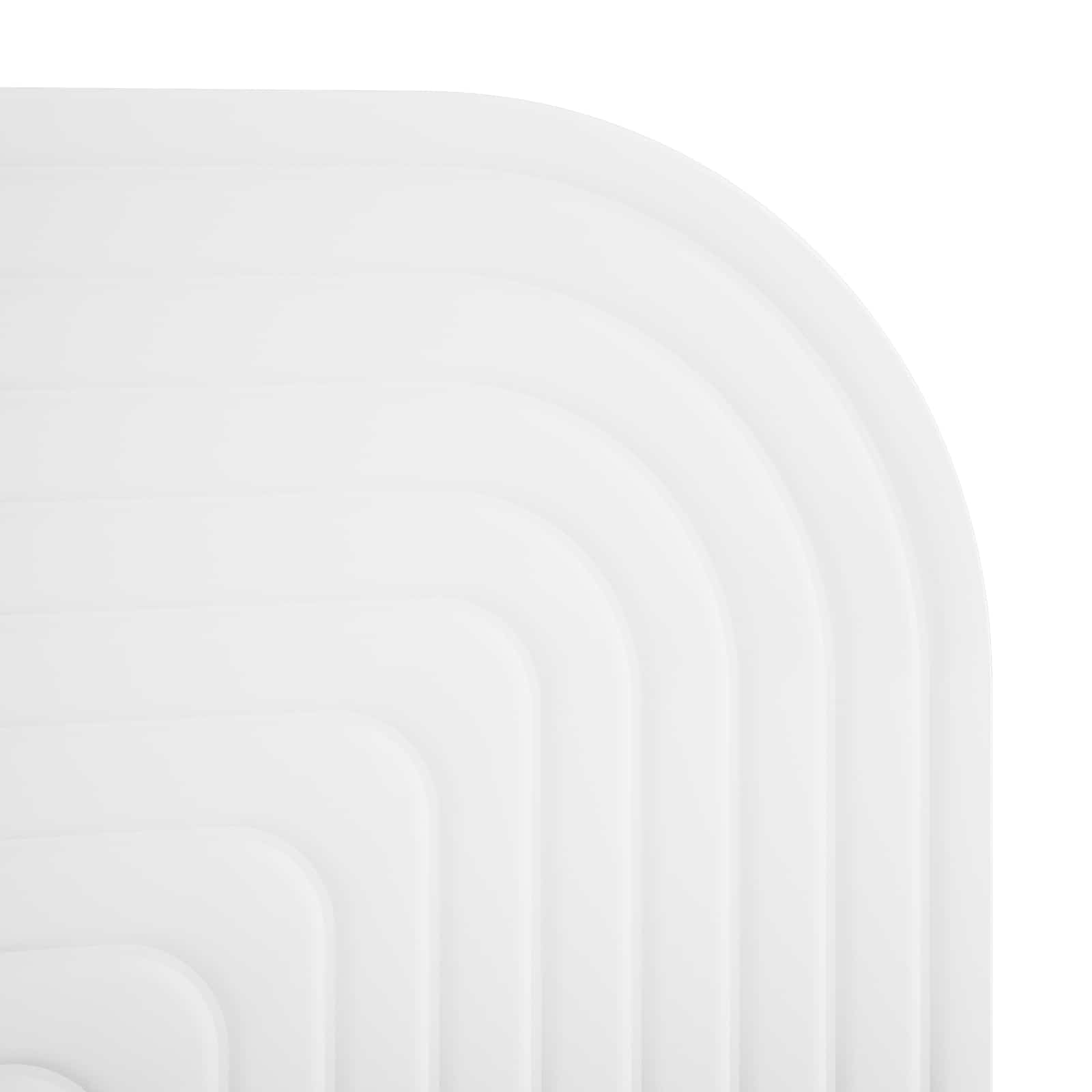 vidaXL Półka ścienna 2 szt. Biały 80,5 x 13,5 x 37,5 cm