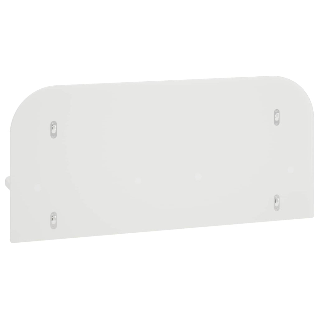 vidaXL Półka ścienna 2 szt. Biały 80,5 x 13,5 x 37,5 cm