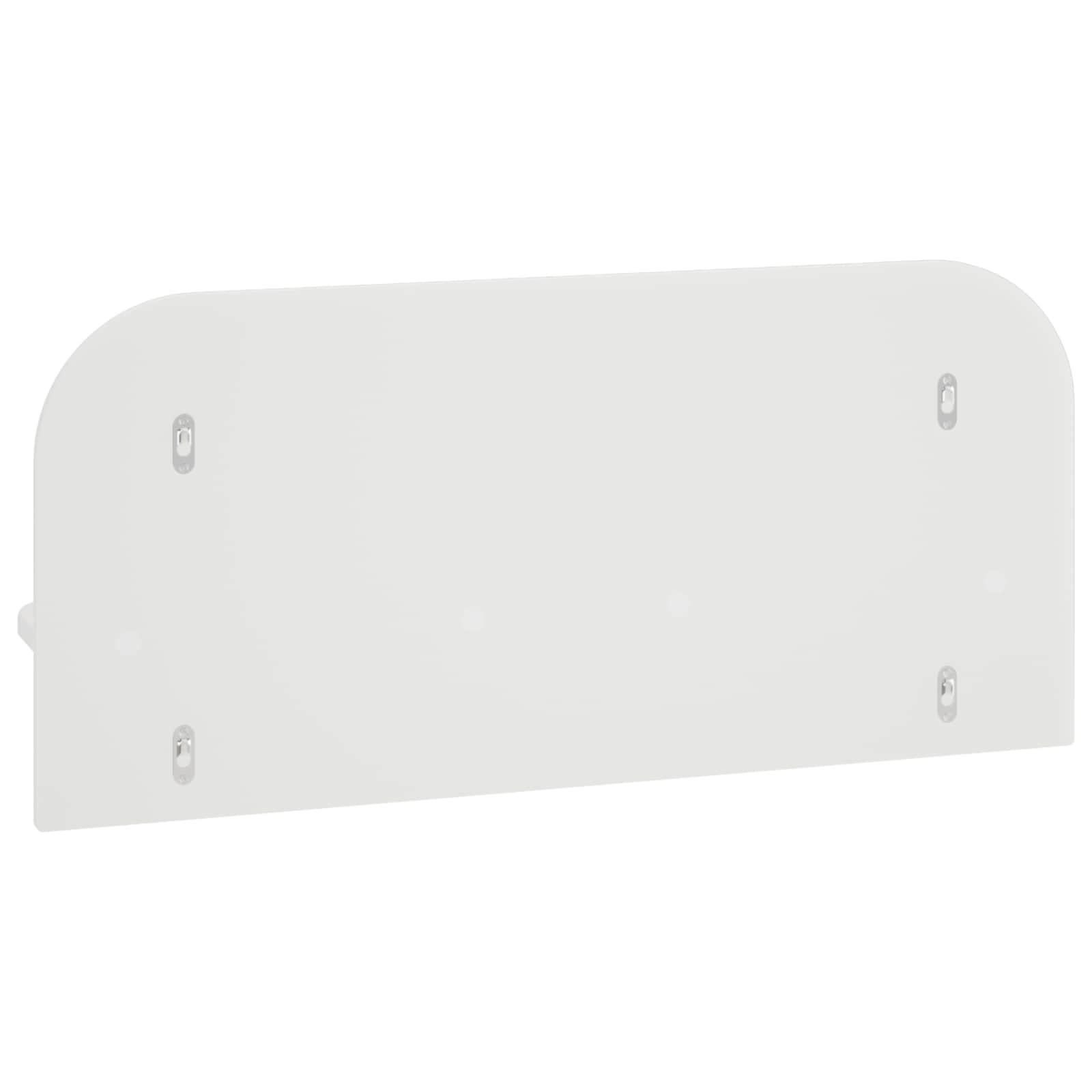 vidaXL Półka ścienna 2 szt. Biały 80,5 x 13,5 x 37,5 cm