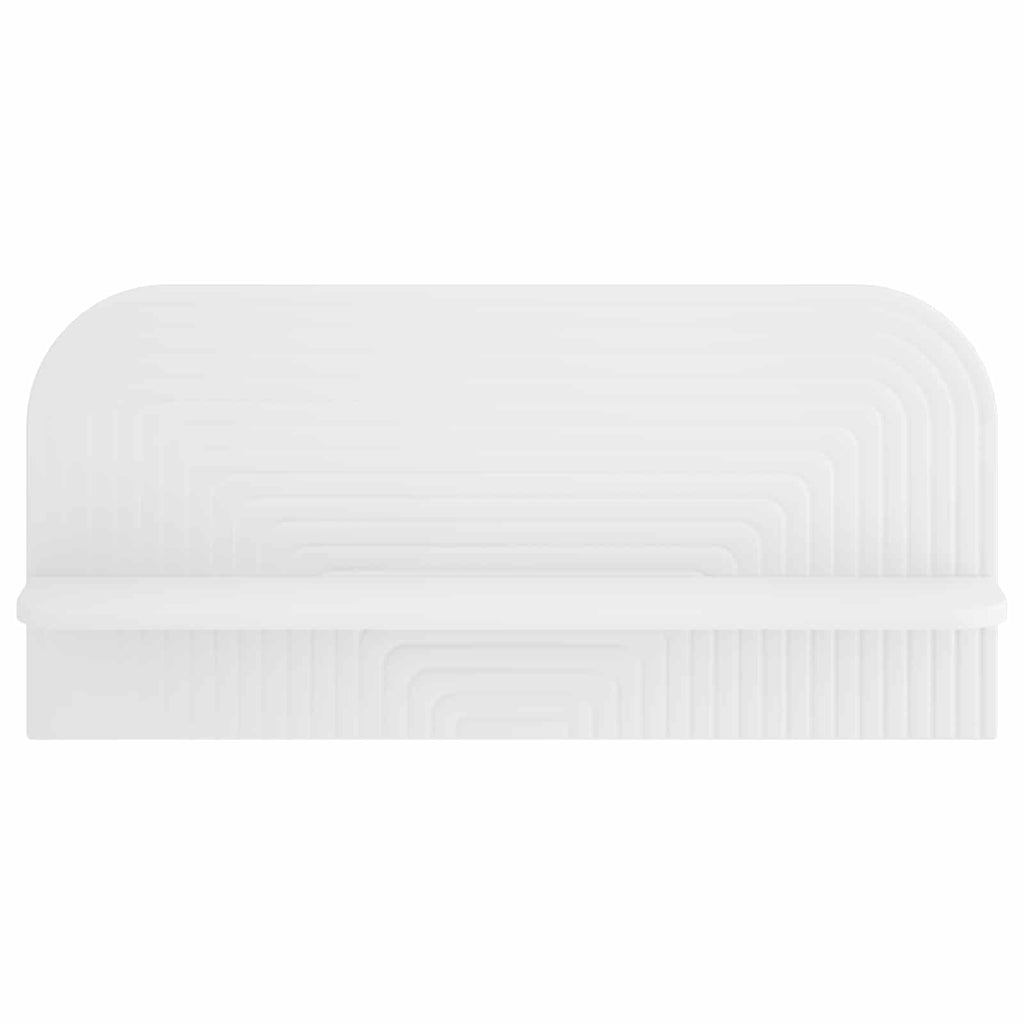 vidaXL Półka ścienna 2 szt. Biały 80,5 x 13,5 x 37,5 cm