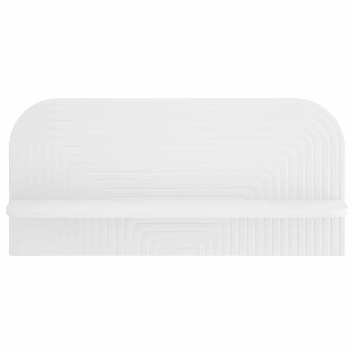 vidaXL Półka ścienna 2 szt. Biały 80,5 x 13,5 x 37,5 cm