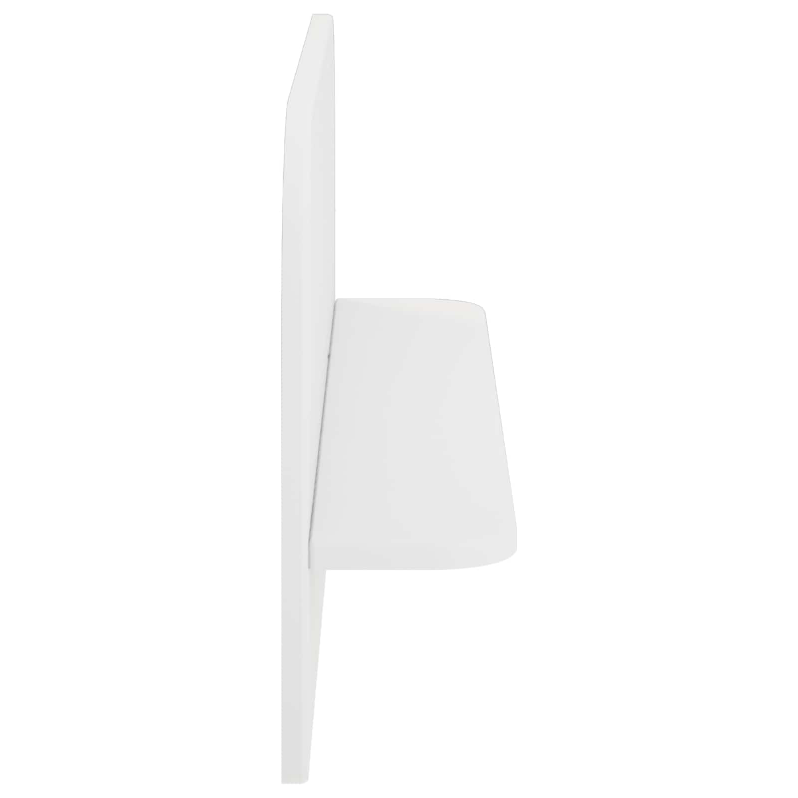 vidaXL Półka ścienna 2 szt. Biały 80,5 x 13,5 x 37,5 cm