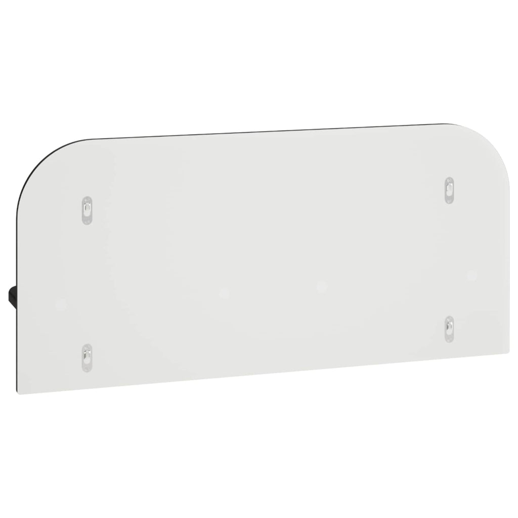 vidaXL Półka ścienna 2 szt. Czarny 80,5 x 13,5 x 37,5 cm