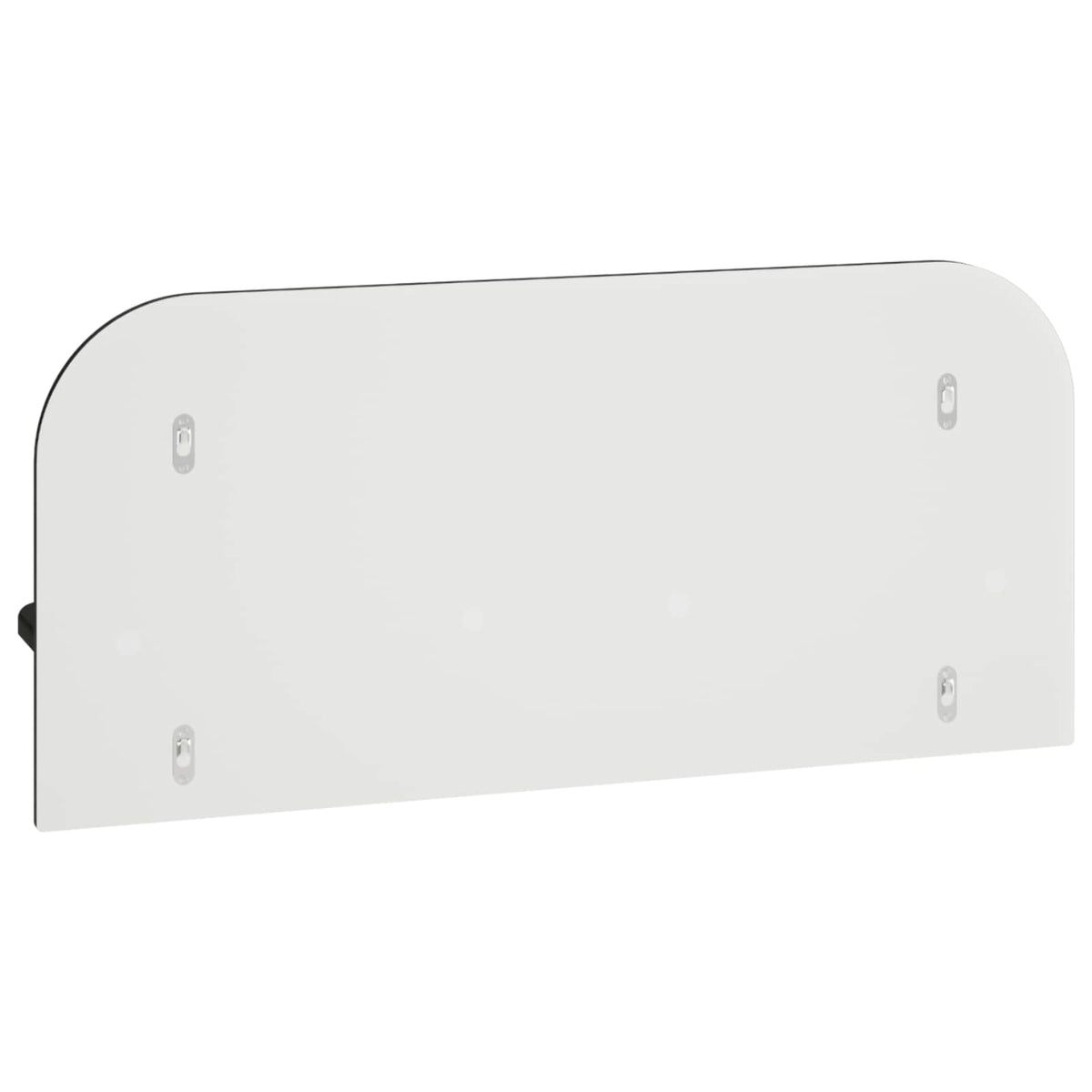 vidaXL Półka ścienna 2 szt. Czarny 80,5 x 13,5 x 37,5 cm