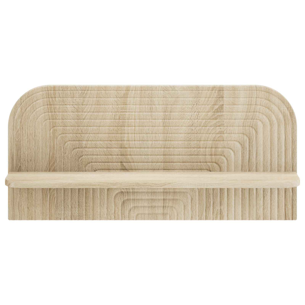 vidaXL Półka ścienna 2 szt. dąb Sonoma 80.5 x 13.5 x 37.5 cm