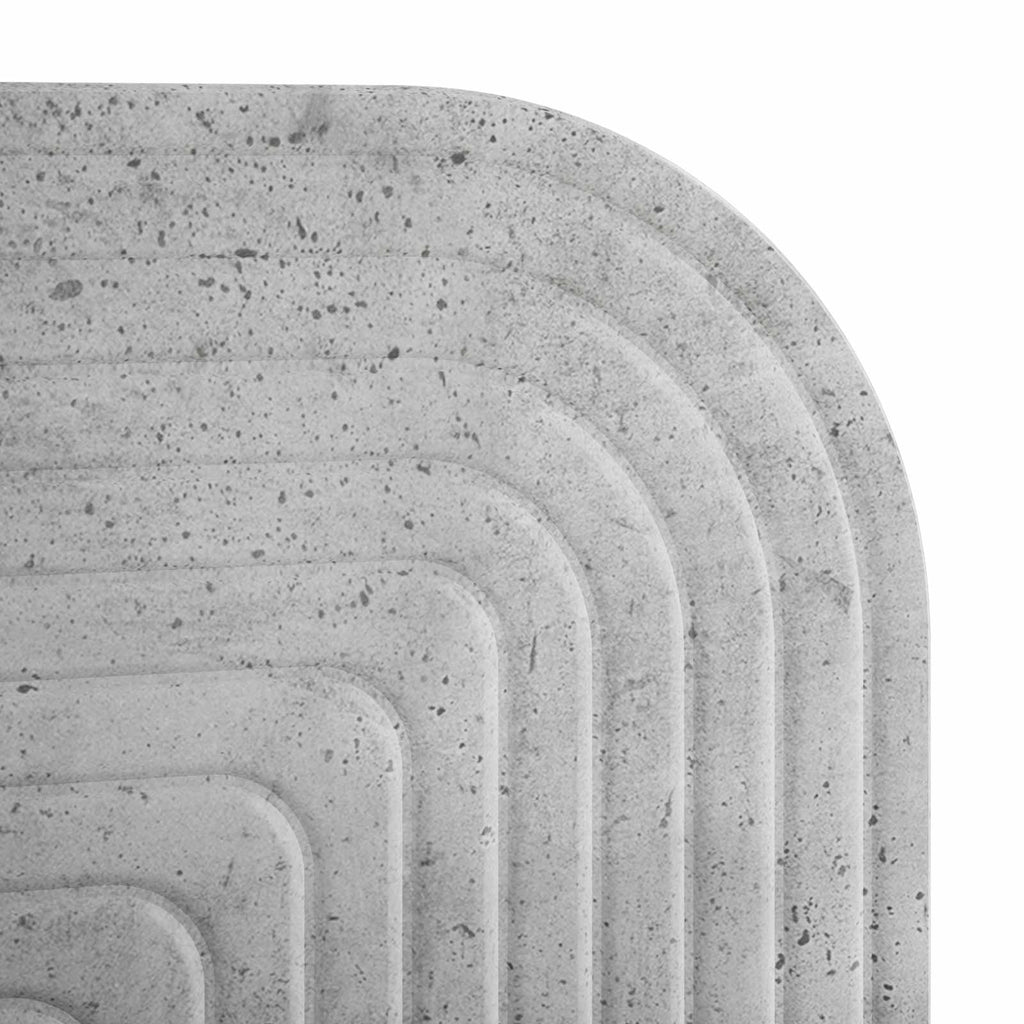 vidaXL Półka ścienna 2 szt. Betonowy szary 80,5 x 13,5 x 37,5 cm