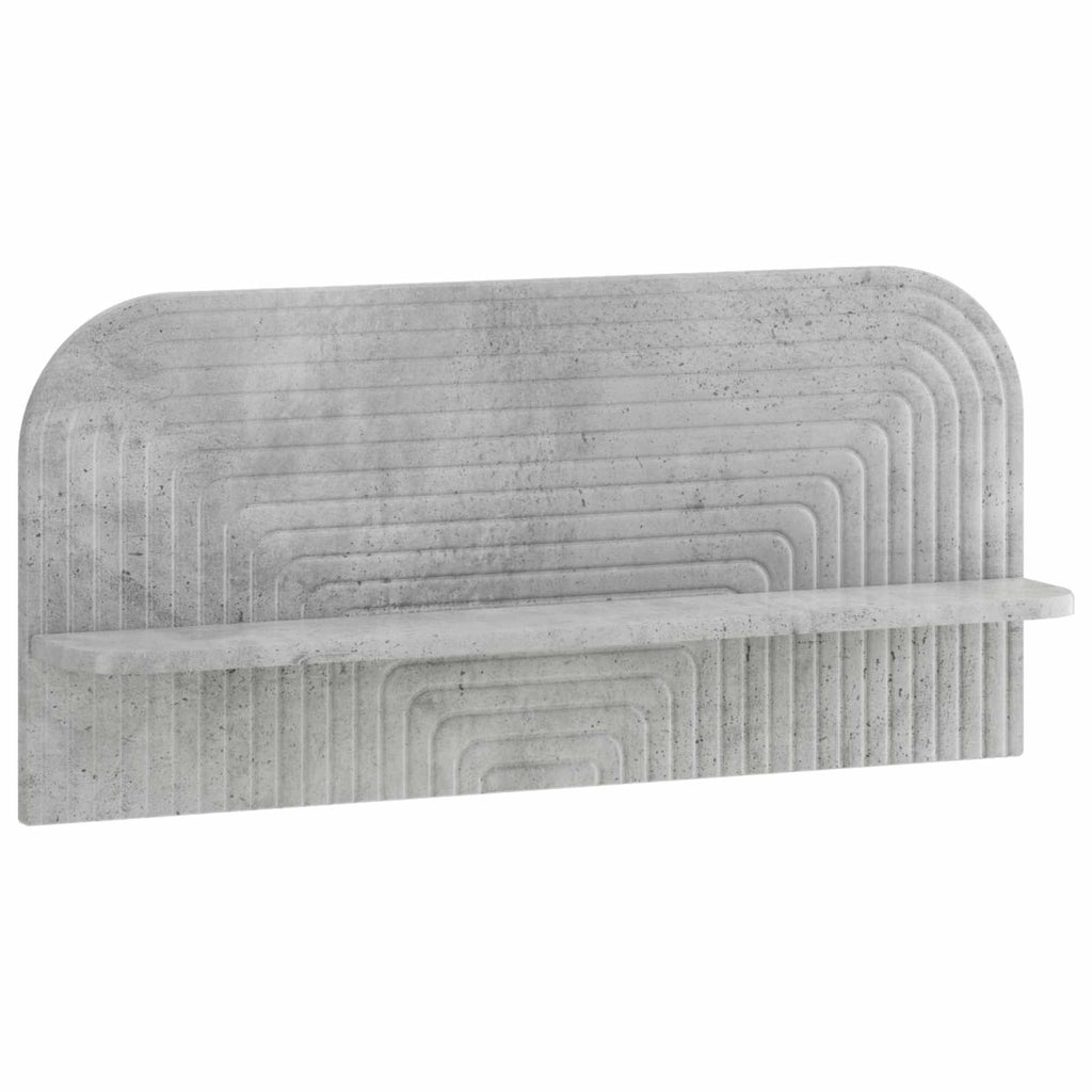 vidaXL Półka ścienna 2 szt. Betonowy szary 80,5 x 13,5 x 37,5 cm
