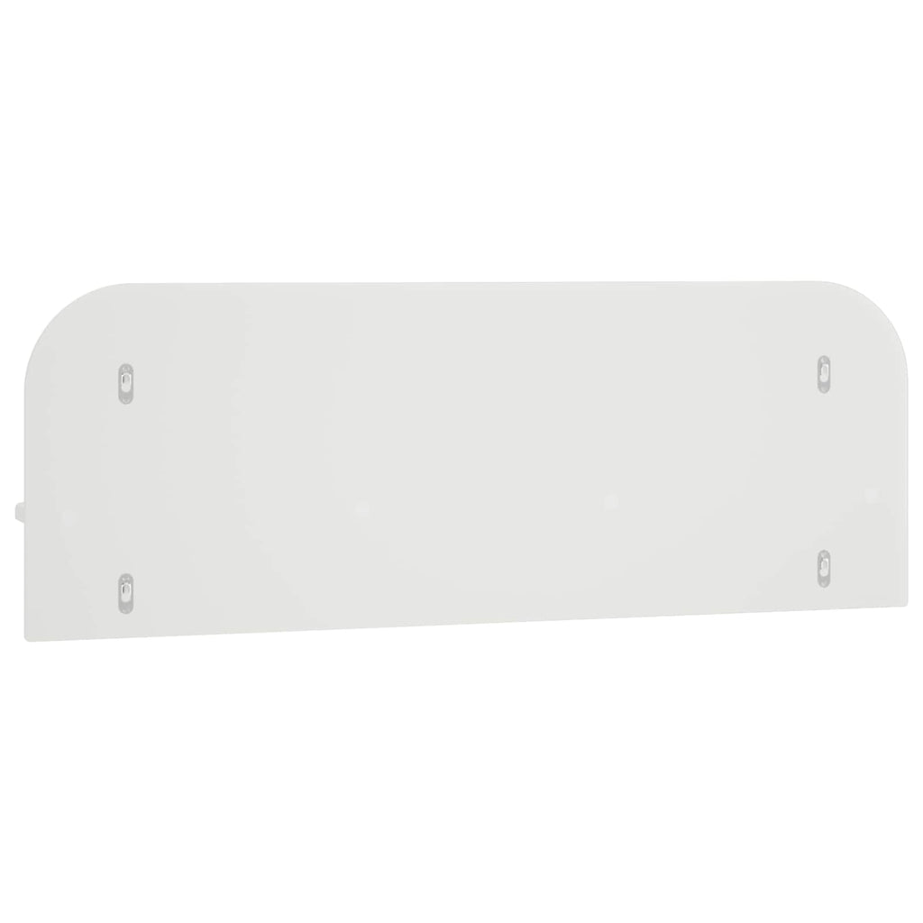 vidaXL Półka ścienna 2 szt. Biały 102 x 13.5 x 37.5 cm