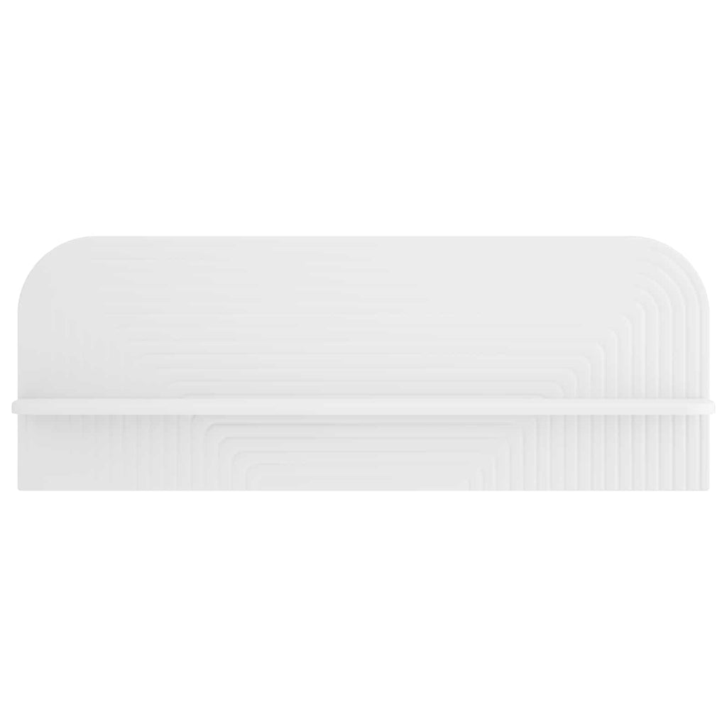 vidaXL Półka ścienna 2 szt. Biały 102 x 13.5 x 37.5 cm