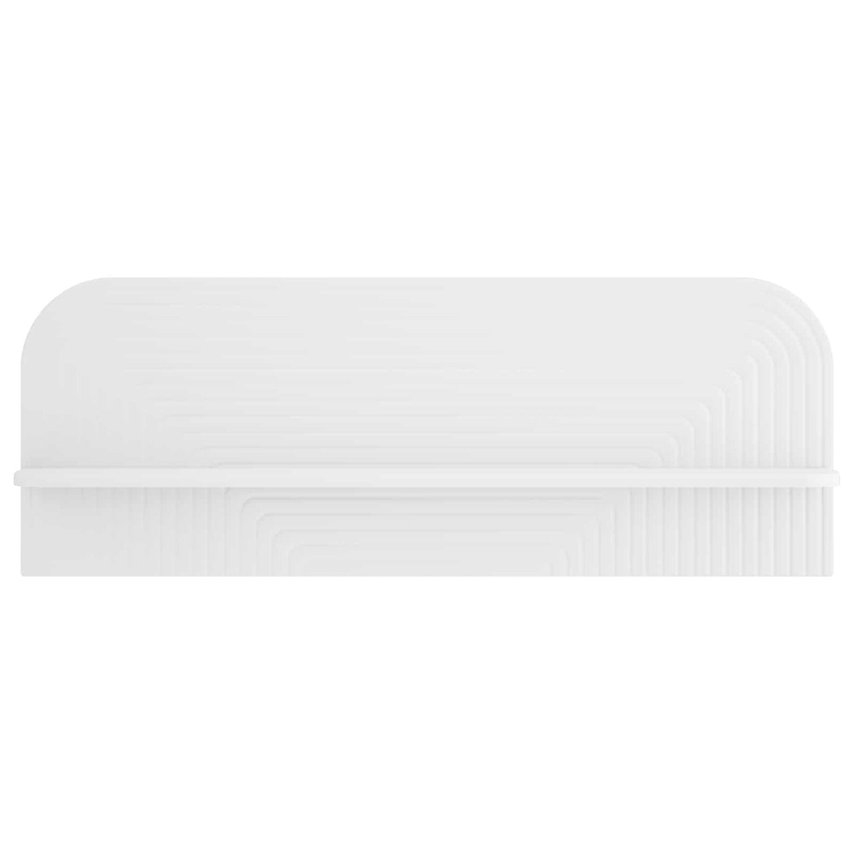 vidaXL Półka ścienna 2 szt. Biały 102 x 13.5 x 37.5 cm