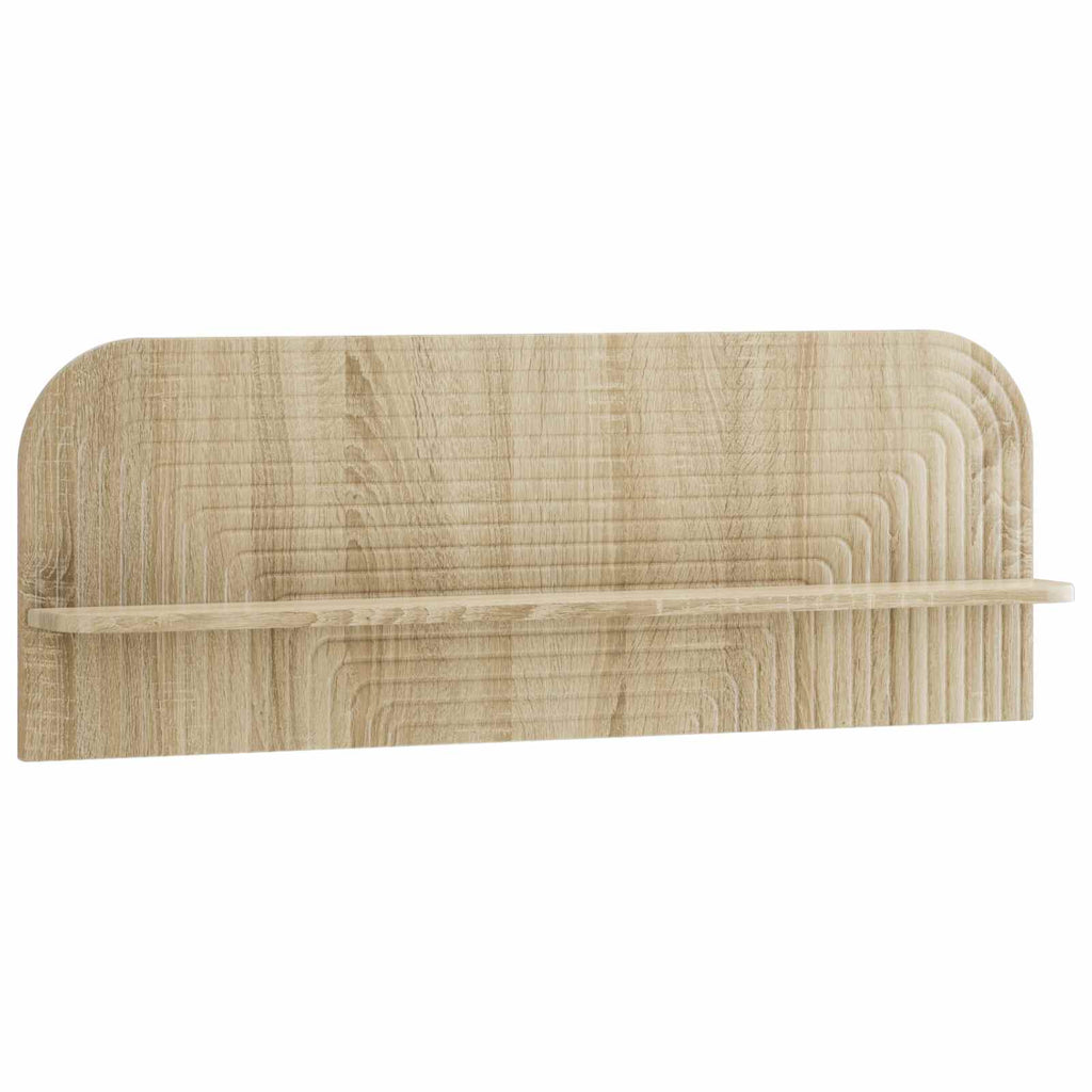 vidaXL Półka ścienna 2 szt. dąb Sonoma 102 x 13,5 x 37,5 cm