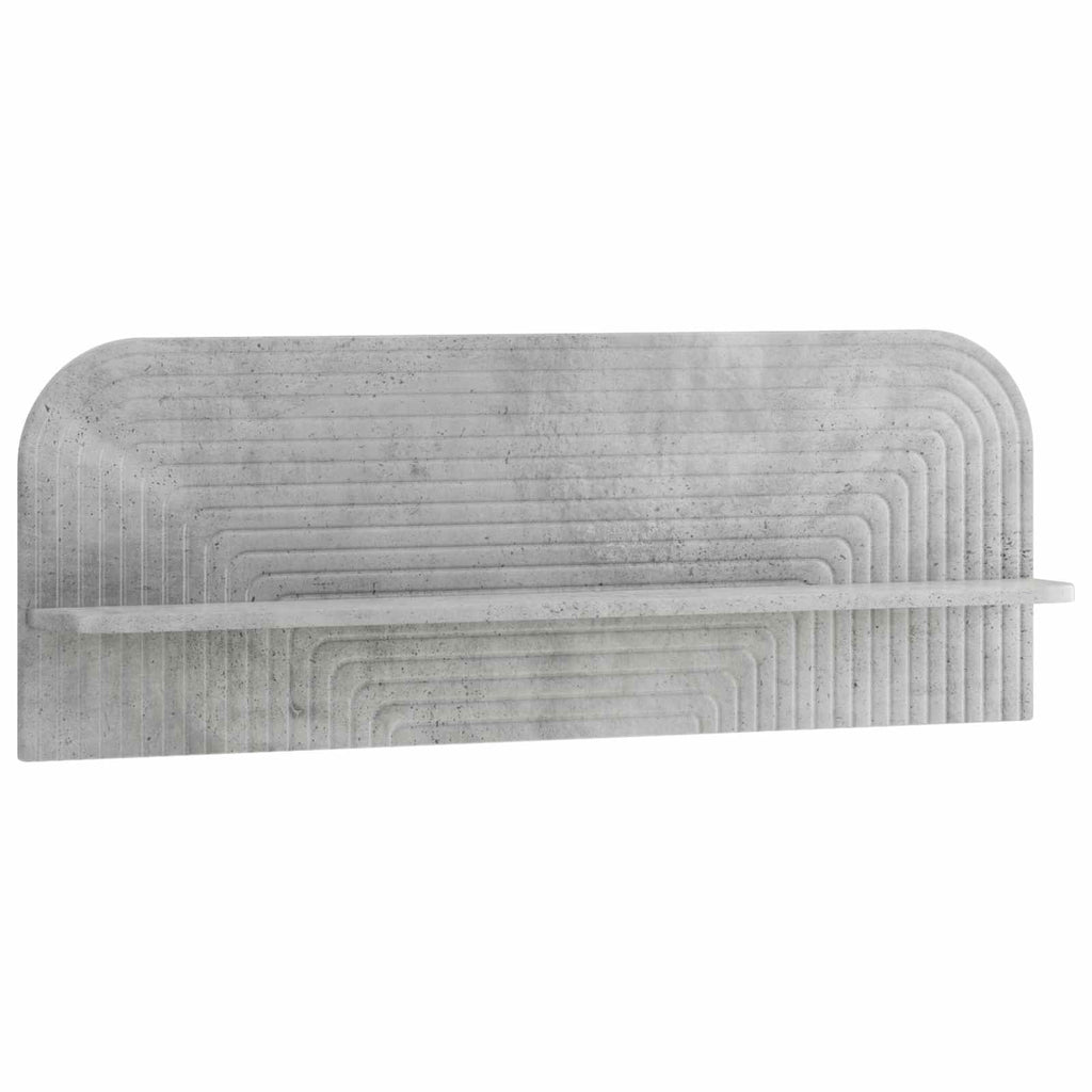vidaXL Półka ścienna 2 szt. Betonowy szary 102 x 13,5 x 37,5 cm