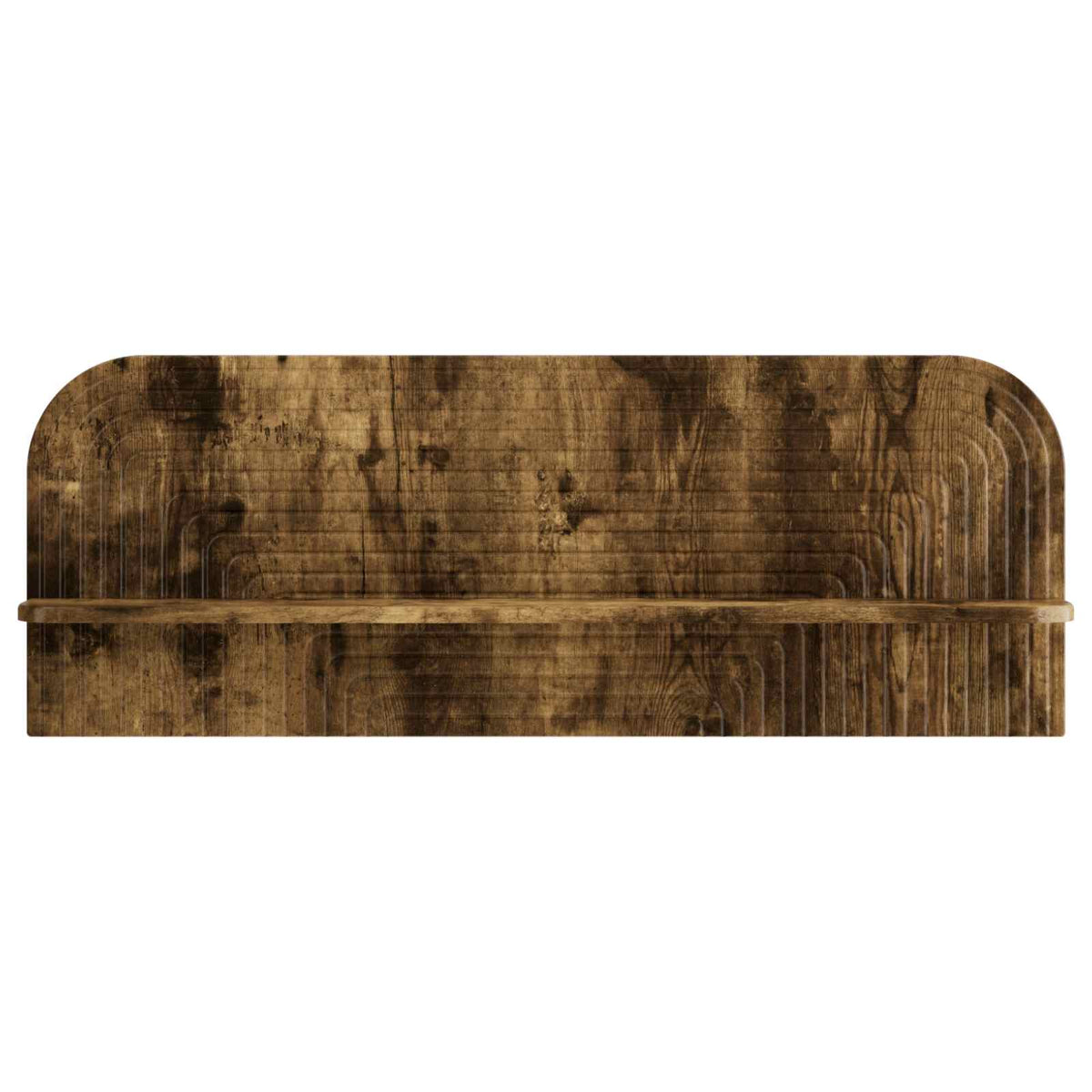 vidaXL Półka ścienna 2 szt. Dąb wędzony 102 x 13.5 x 37.5 cm
