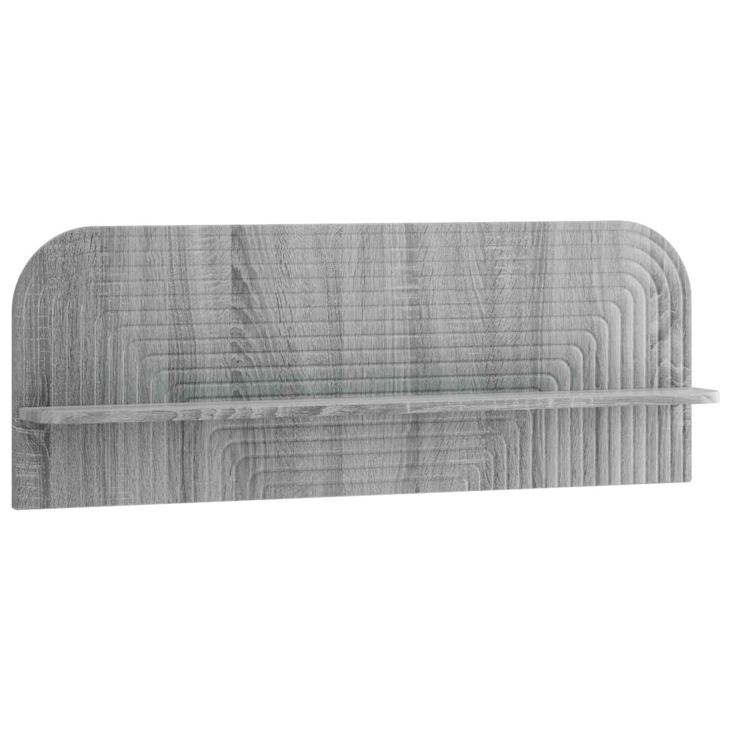 vidaXL Półka ścienna 2 szt. Szary Sonoma 102 x 13.5 x 37.5 cm