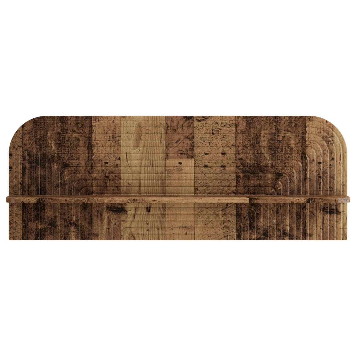 vidaXL Półka ścienna 2 szt. Stare drewno 102 x 13,5 x 37,5 cm