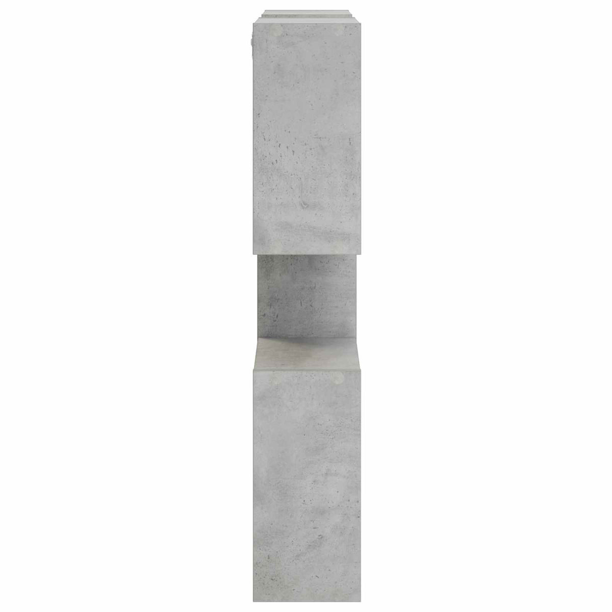 vidaXL Półka ścienna Betonowy szary 99,5 x 17 x 91 cm