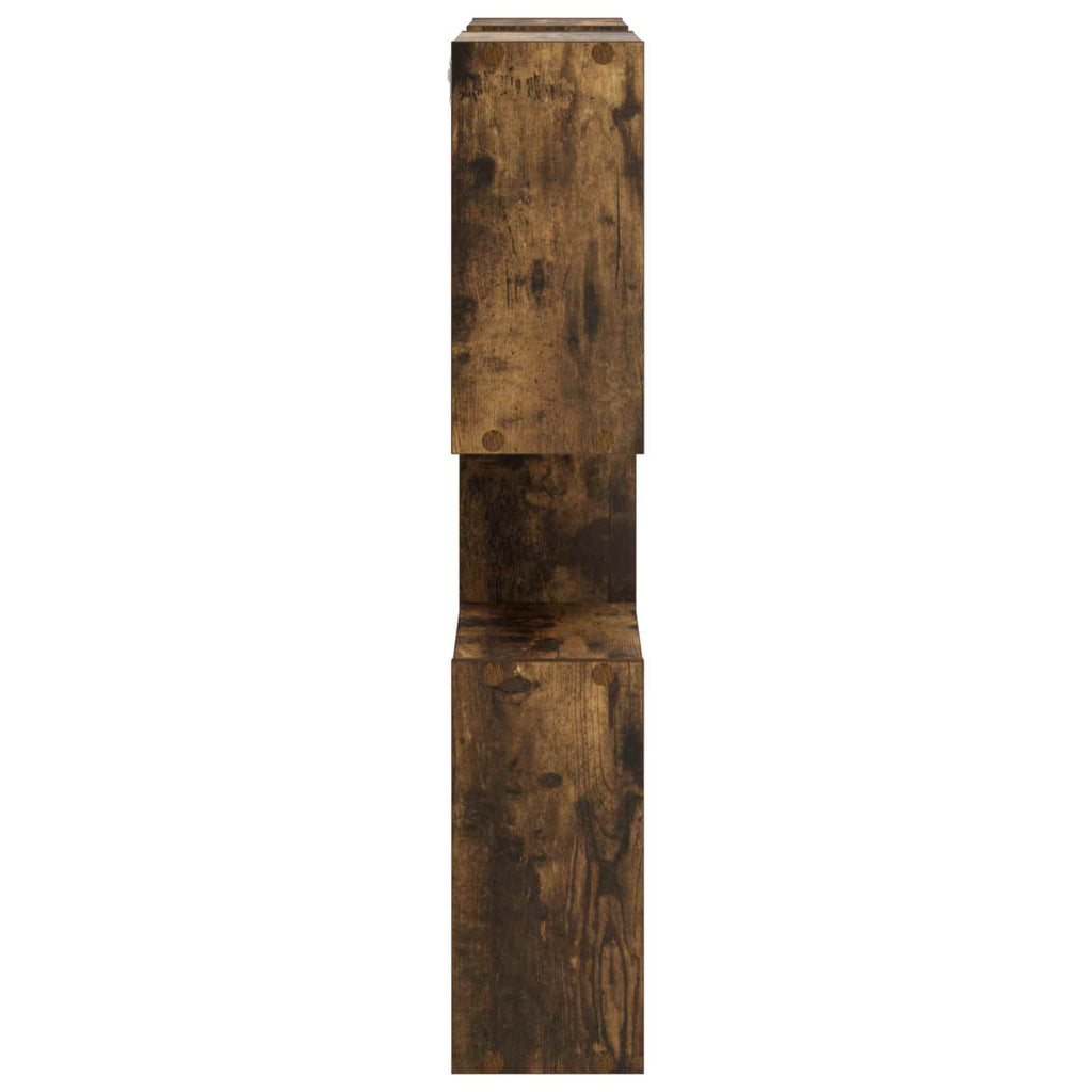 vidaXL Półka ścienna Dąb wędzony 99,5 x 17 x 91 cm Drewno inżynieryjne