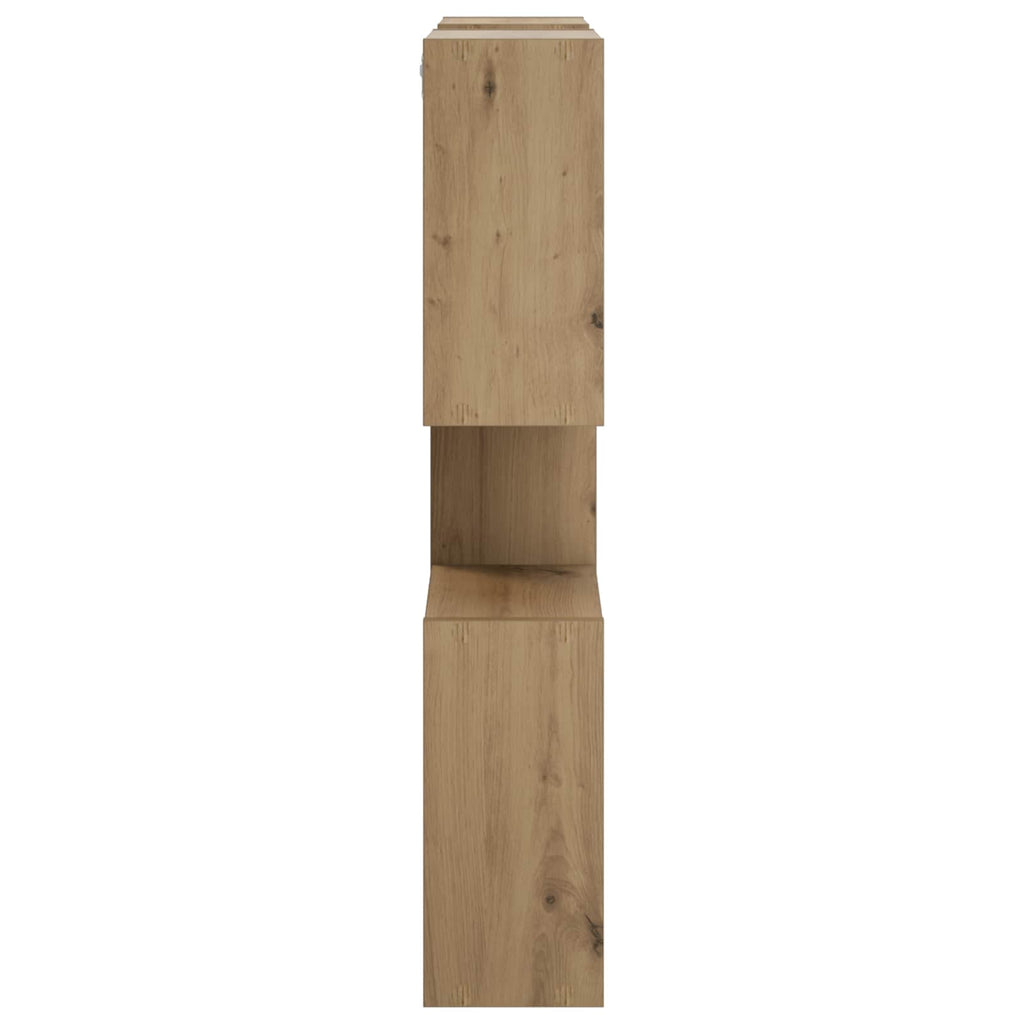 vidaXL Półka ścienna Dąb artisan 99,5 x 17 x 91 cm Drewno inżynieryjne