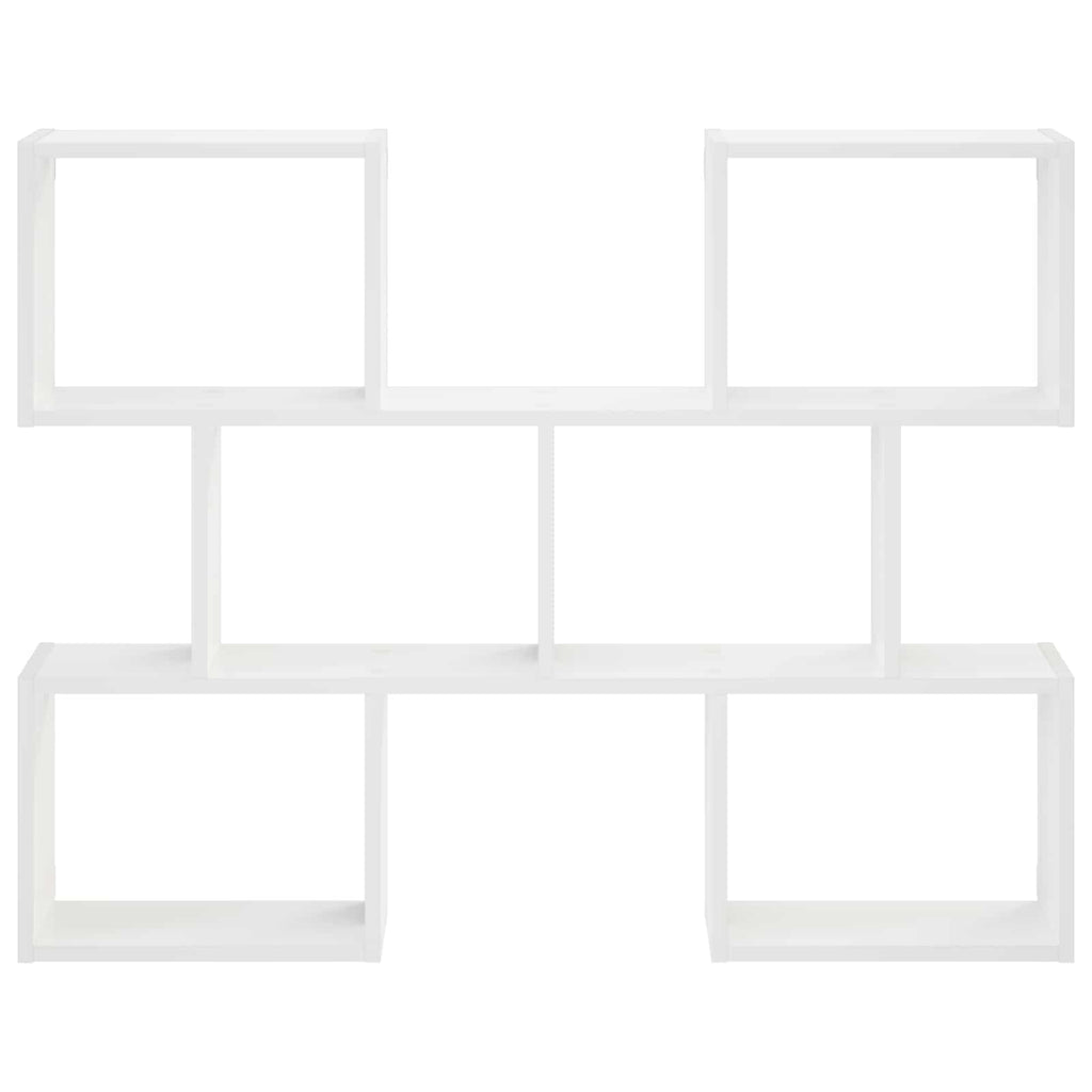 vidaXL Półka ścienna Biały 103 x 17 x 80 cm Drewno inżynieryjne