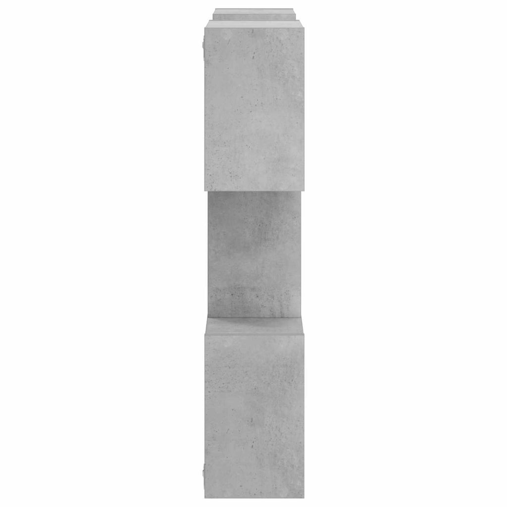 vidaXL Półka ścienna Betonowy szary 103 x 17 x 80 cm