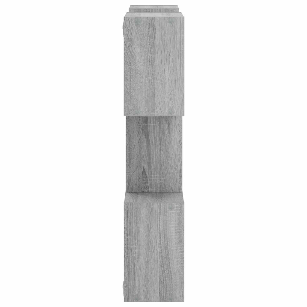 vidaXL Półka ścienna Szary Sonoma 103 x 17 x 80 cm Drewno inżynieryjne