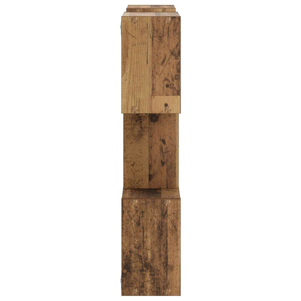 vidaXL Półka ścienna Stare drewno 103 x 17 x 80 cm Drewno inżynieryjne